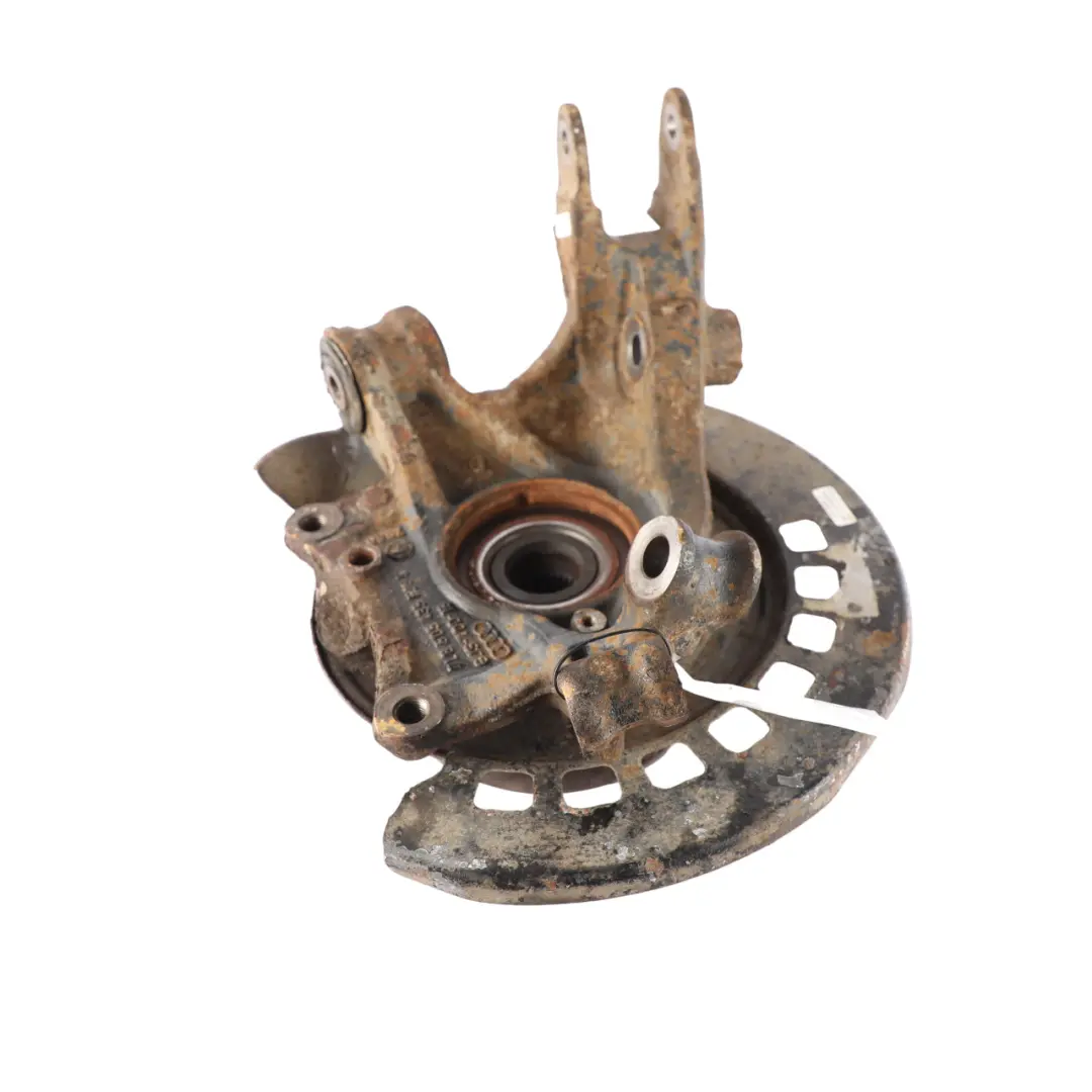 Carrier Knuckle Brake Disc Plate Left N/S to Audi Q7 4L Rear Wheel with Part number 7L8505435A Audi Q7 4L Rear Wheel Carrier Knuckle Brake Disc Plate Left N/S - SKU 7L8505435A-3 - Part number 7L8505435A