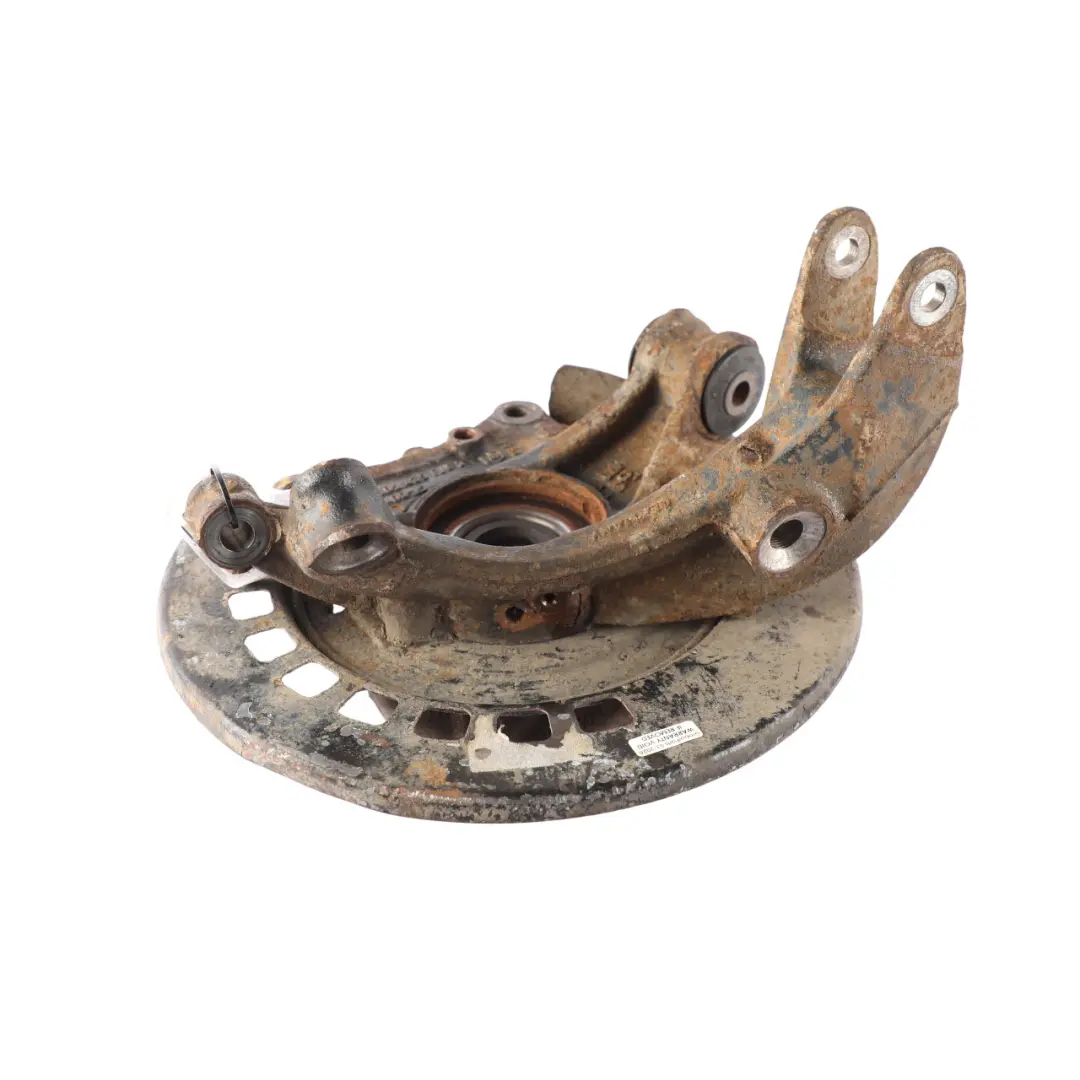 Audi Q7 4L Rear Wheel Carrier Knuckle Brake Disc Plate Left N/S - SKU 7L8505435A-3 - Part number 7L8505435A