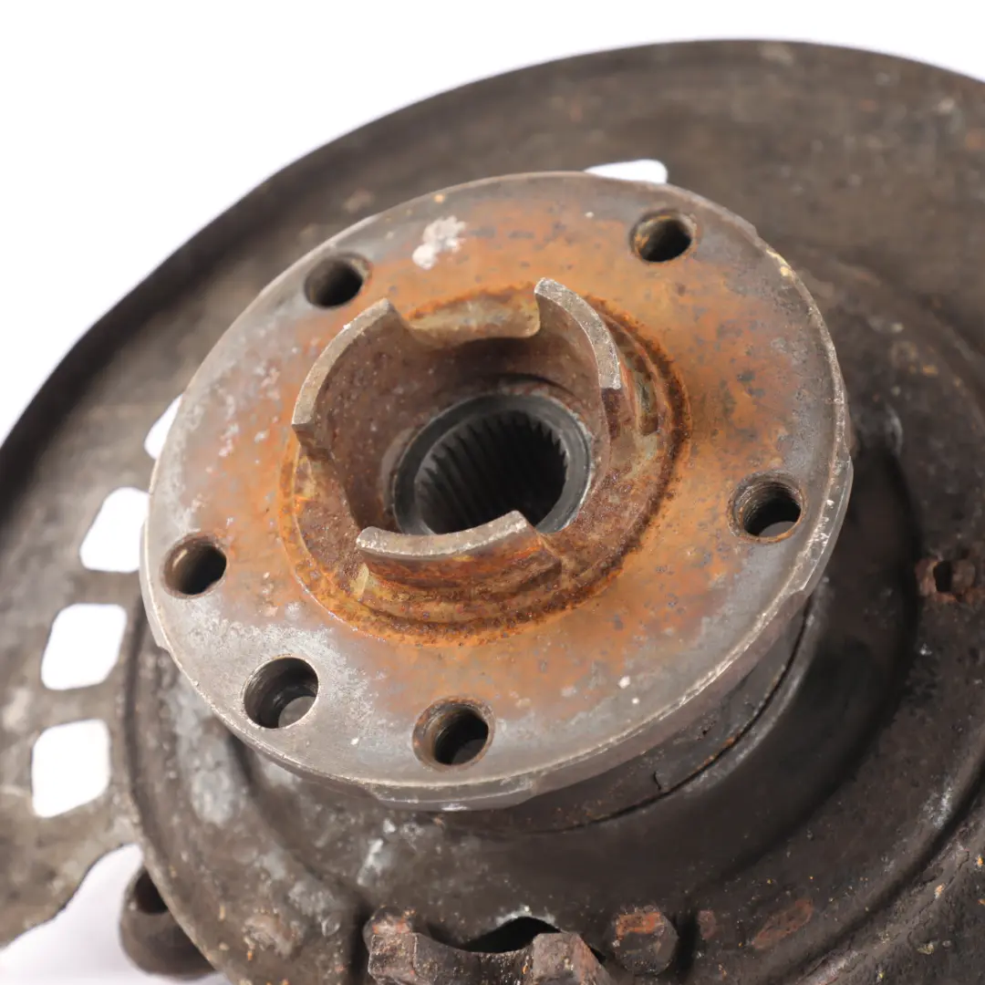 Carrier Knuckle Brake Disc Plate Left N/S to Audi Q7 4L Rear Wheel with Part number 7L8505435A Audi Q7 4L Rear Wheel Carrier Knuckle Brake Disc Plate Left N/S - SKU 7L8505435A-3 - Part number 7L8505435A