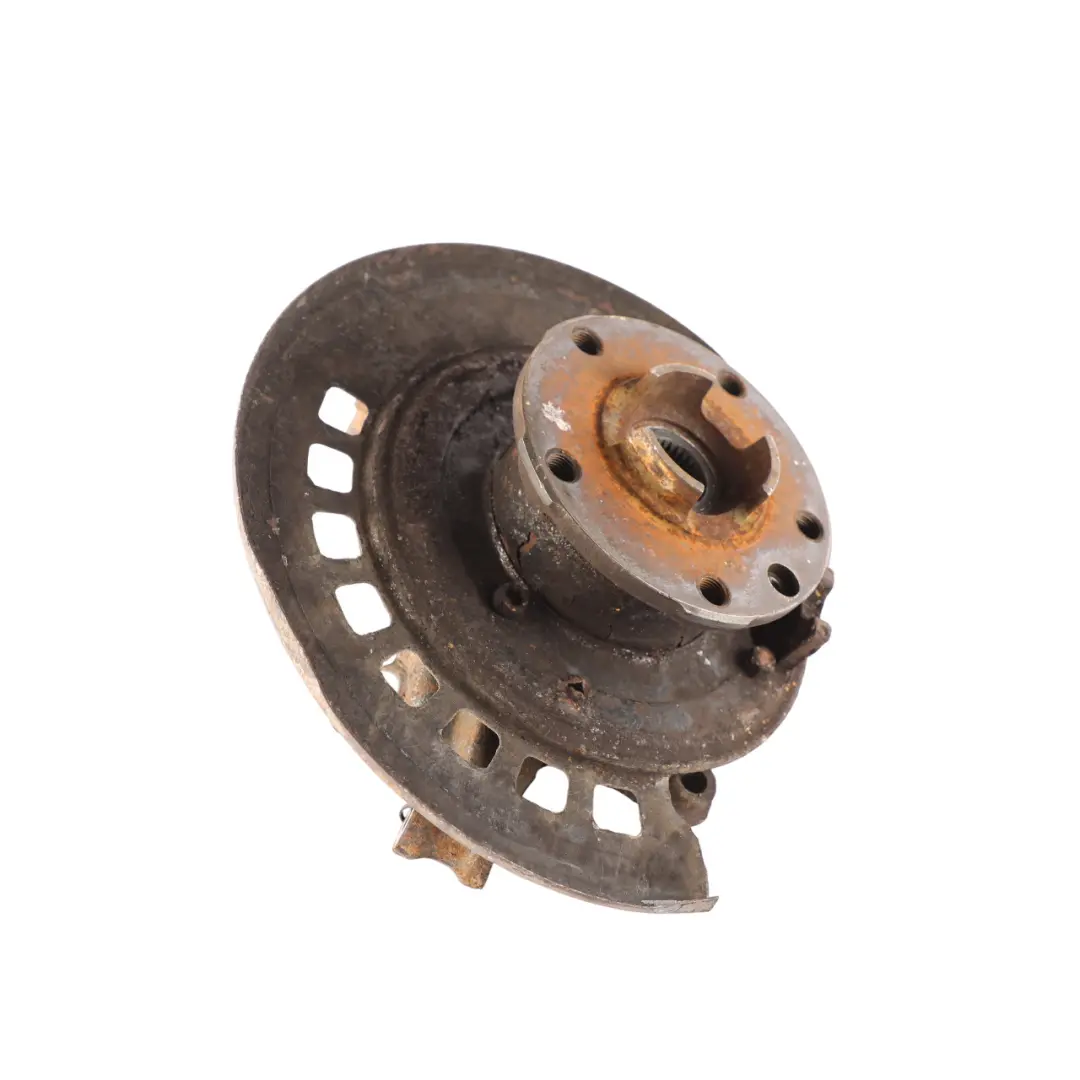 Carrier Knuckle Brake Disc Plate Left N/S to Audi Q7 4L Rear Wheel with Part number 7L8505435A Audi Q7 4L Rear Wheel Carrier Knuckle Brake Disc Plate Left N/S - SKU 7L8505435A-3 - Part number 7L8505435A