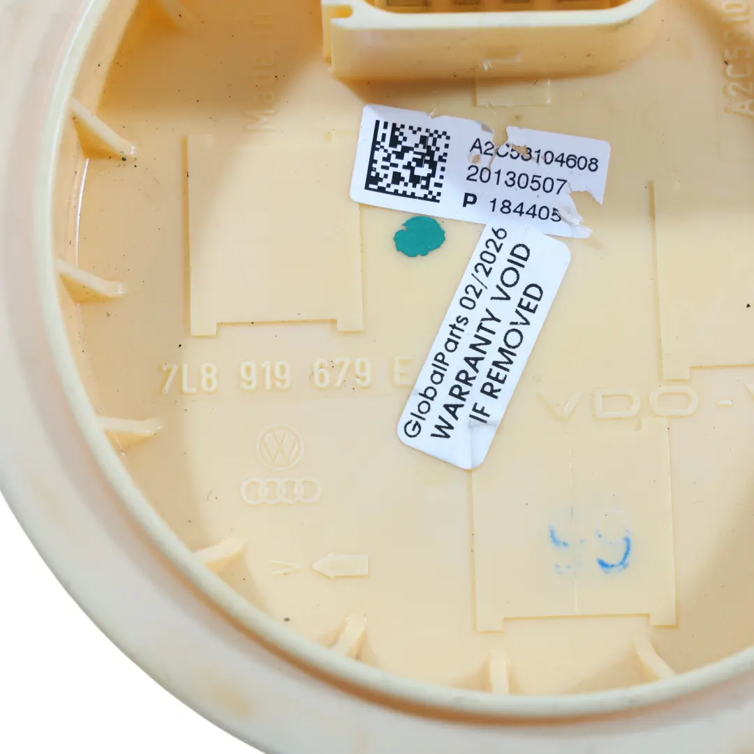 Volkswagen Touareg 7P Obere Kraftstofgeber Pumpe Deckel Flansch Links - SKU 7L8919679E - Teilenummer 7L8919679E