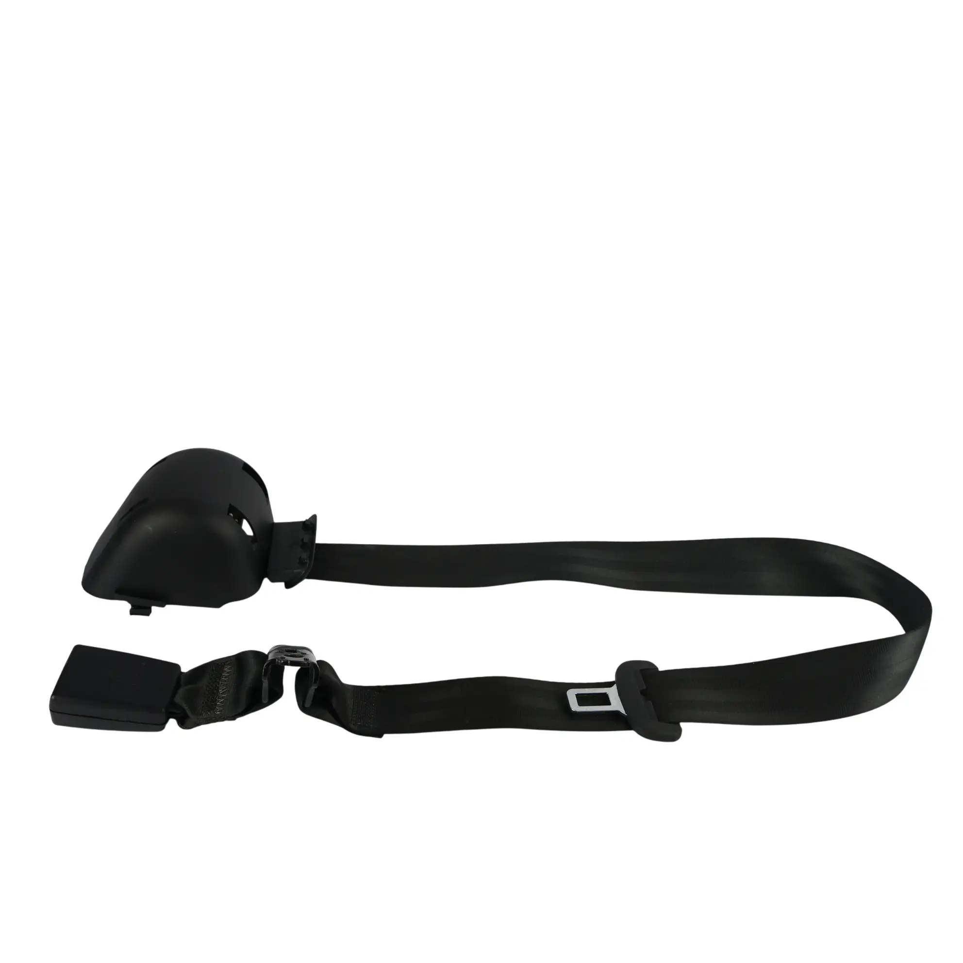 Volkswagen Jetta Mk6 A6 Rear Seat Belt Seatbelt Center Black 7N0857737A