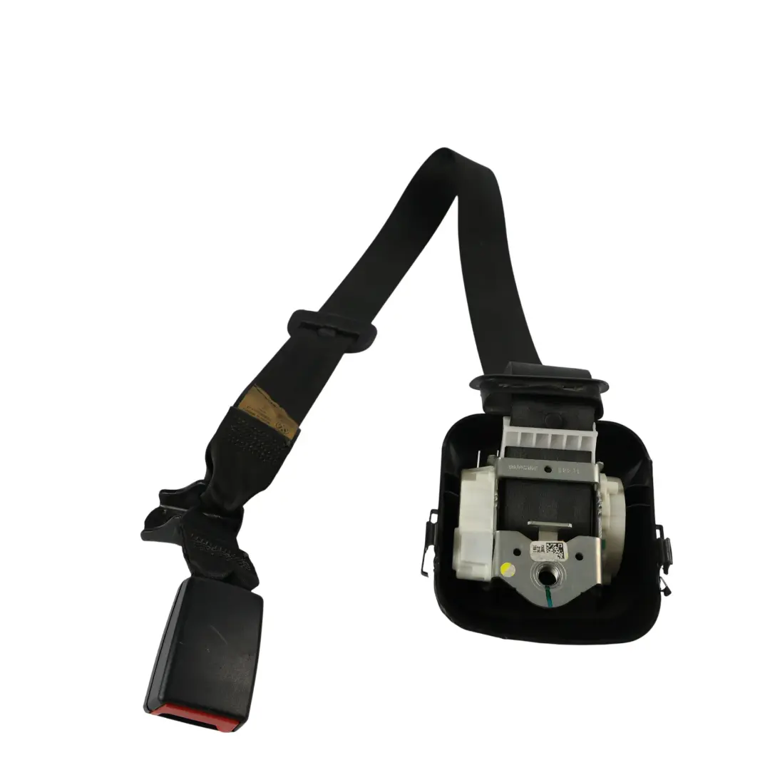Mk6 A6 Rear Seat Belt Seatbelt Center Black to Volkswagen Jetta with Part number 7N0857737A Volkswagen Jetta Mk6 A6 Rear Seat Belt Seatbelt Center Black - SKU 7N0857737A - Part number 7N0857737A