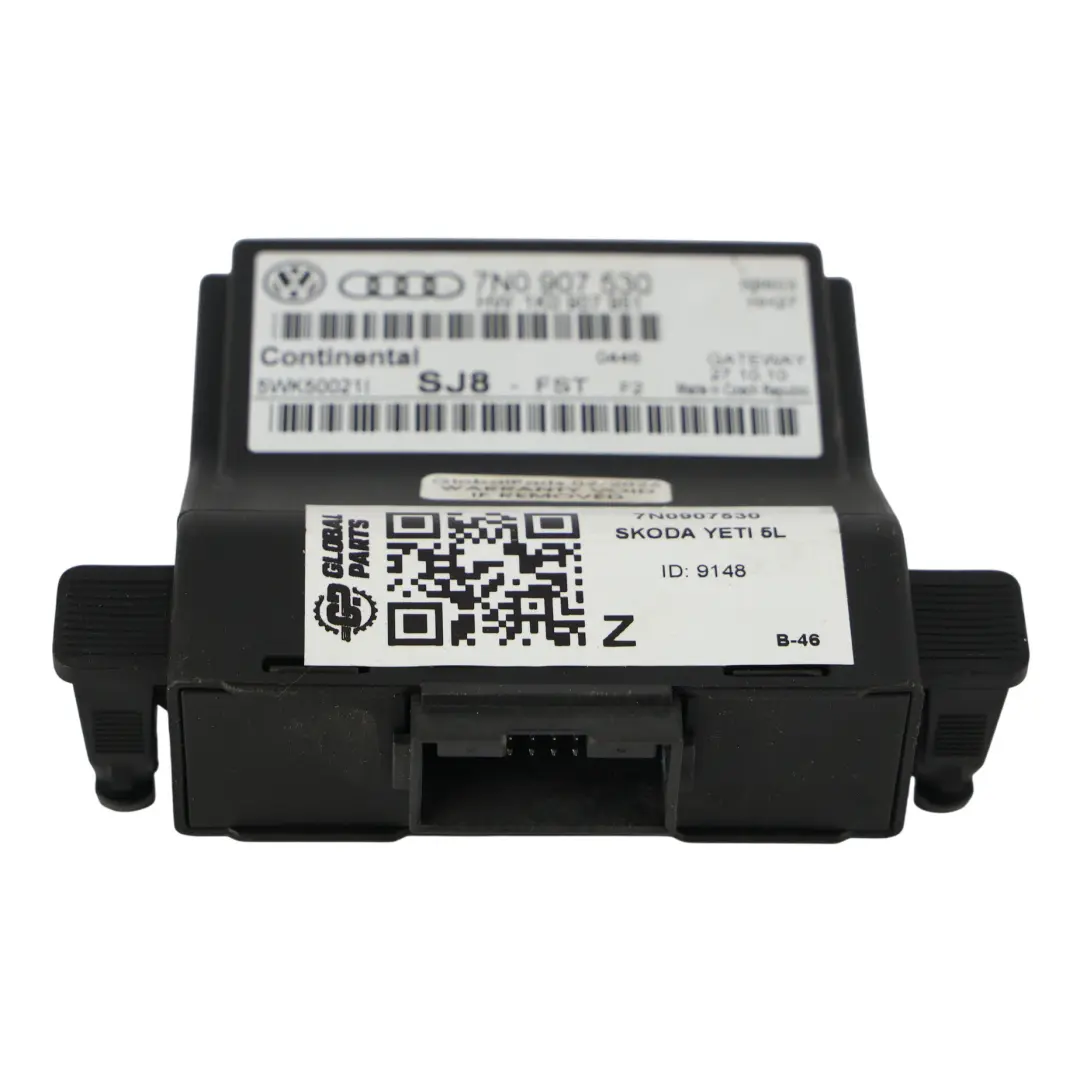 Gateway Steuergerät Modul Unit ECU für Skoda Yeti 5L mit Teilenummer 7N0907530 Skoda Yeti 5L Gateway Steuergerät Modul Unit ECU - SKU 7N0907530 - Teilenummer 7N0907530