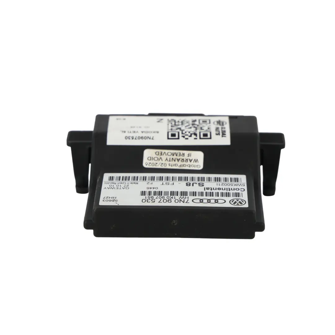 Skoda Yeti 5L Module De Commande De Passerelle Unit ECU - SKU 7N0907530 - Numéro de pièce 7N0907530