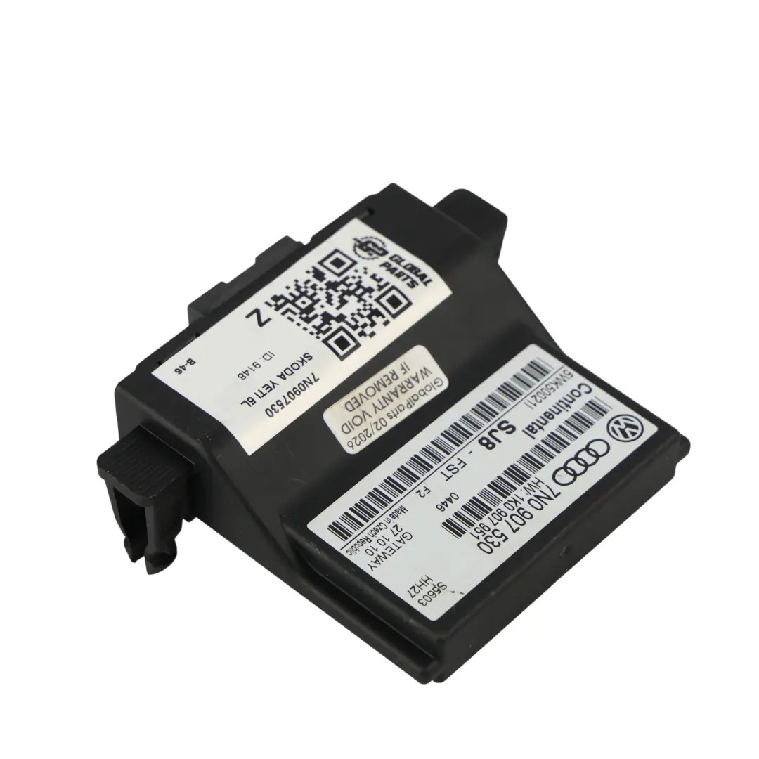 Gateway Steuergerät Modul Unit ECU für Skoda Yeti 5L mit Teilenummer 7N0907530 Skoda Yeti 5L Gateway Steuergerät Modul Unit ECU - SKU 7N0907530 - Teilenummer 7N0907530