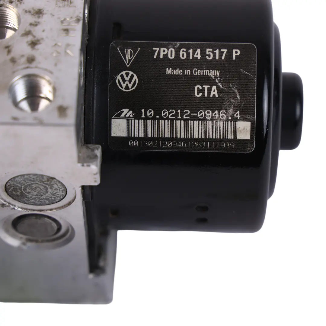 Volkswagen Touareg 7P ABS Hydraulik Einheit Brems Pumpe 7P0614517P - SKU 7P0907379P - Teilenummer 7P0907379P