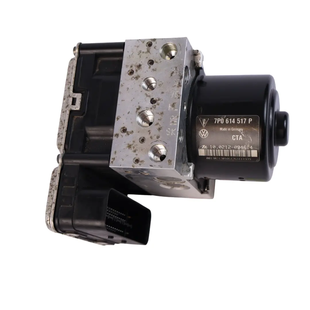 Volkswagen Touareg 7P ABS Hydraulik Einheit Brems Pumpe 7P0614517P - SKU 7P0907379P - Teilenummer 7P0907379P