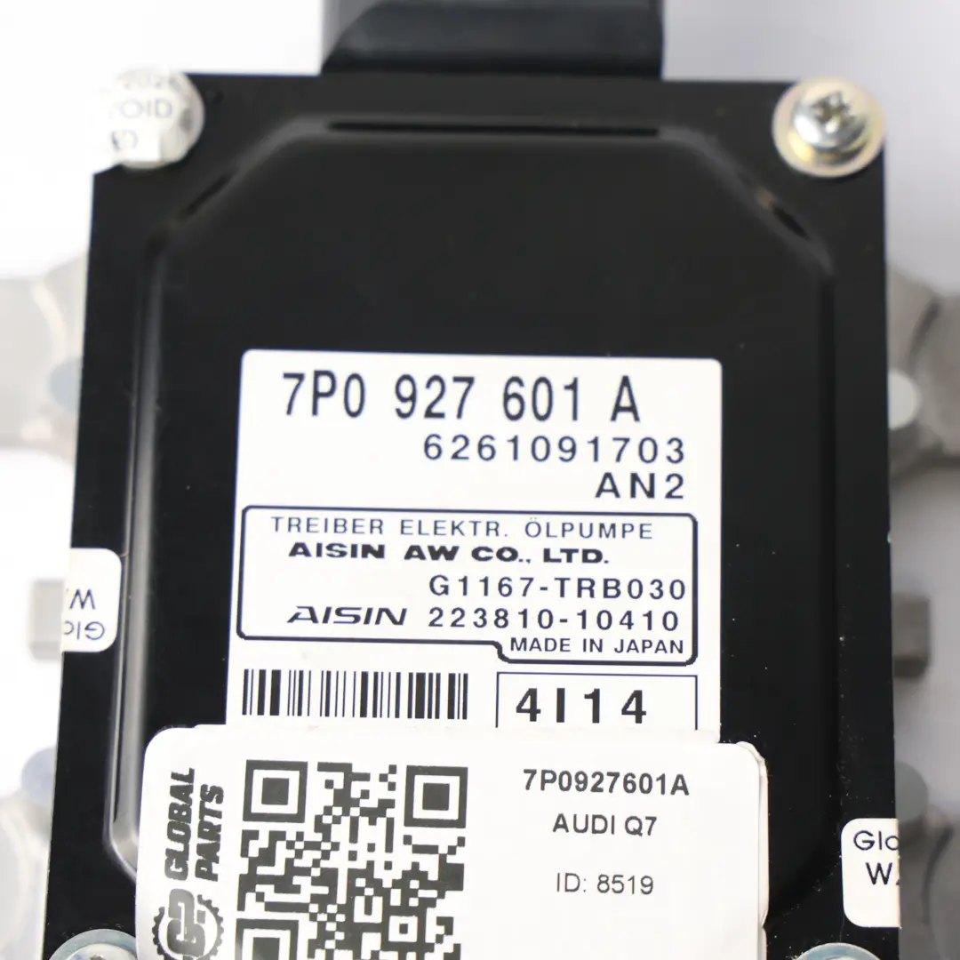 Audi Q7 4L Volkswagen Touareg 7P Olio Pompa Controllo Modulo ECU - SKU 7P0927601A - Numero di parte 7P0927601A