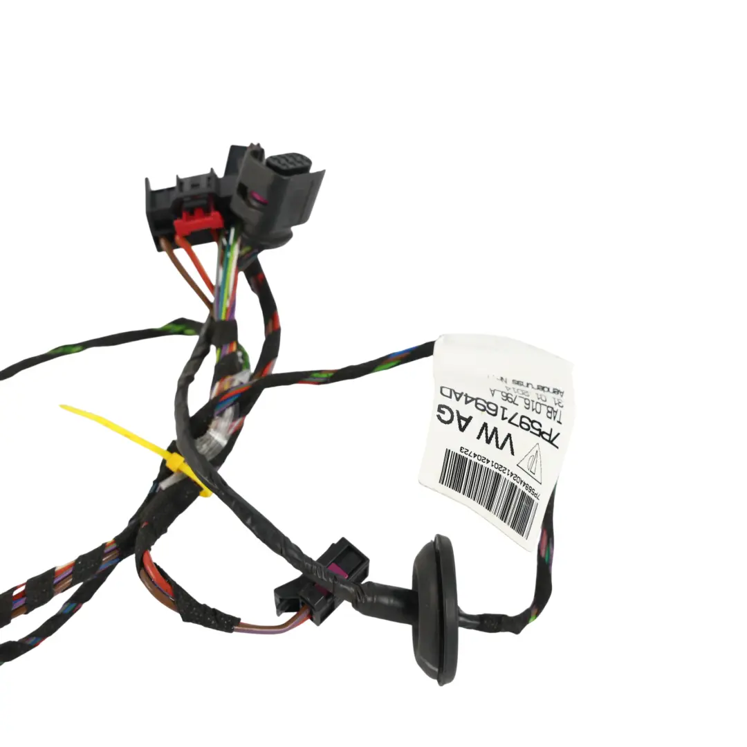 Door Wire Wiring Loom Harness Rear Right O/S to Porsche Cayenne 92A with Part number 7P5971694AD Porsche Cayenne 92A Door Wire Wiring Loom Harness Rear Right O/S - SKU 7P5971694AD - Part number 7P5971694AD
