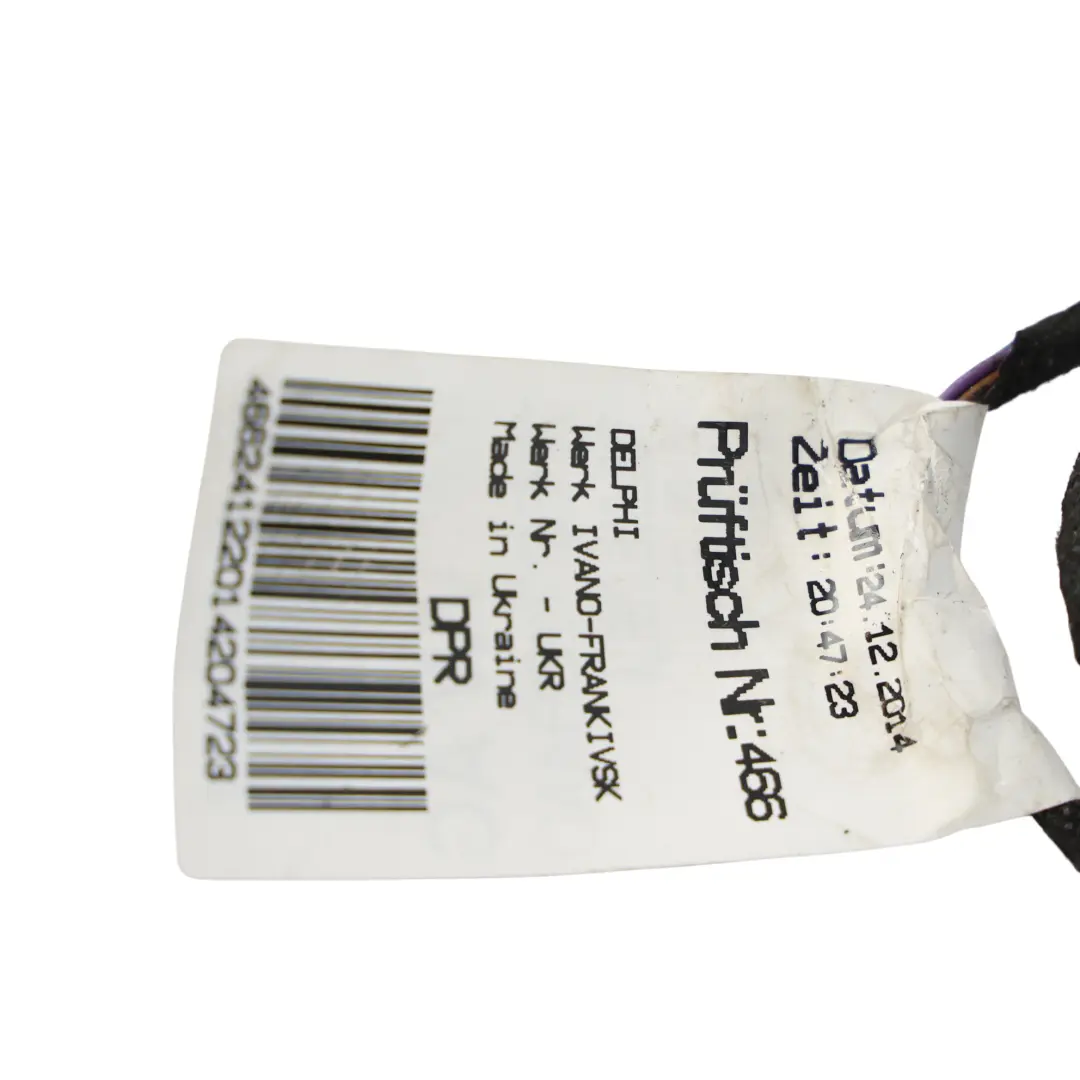 Cableado Puerta Trasera Derecha para Porsche Cayenne 92A con número de pieza 7P5971694AD Porsche Cayenne 92A Cableado Puerta Trasera Derecha - SKU 7P5971694AD - Número de pieza 7P5971694AD