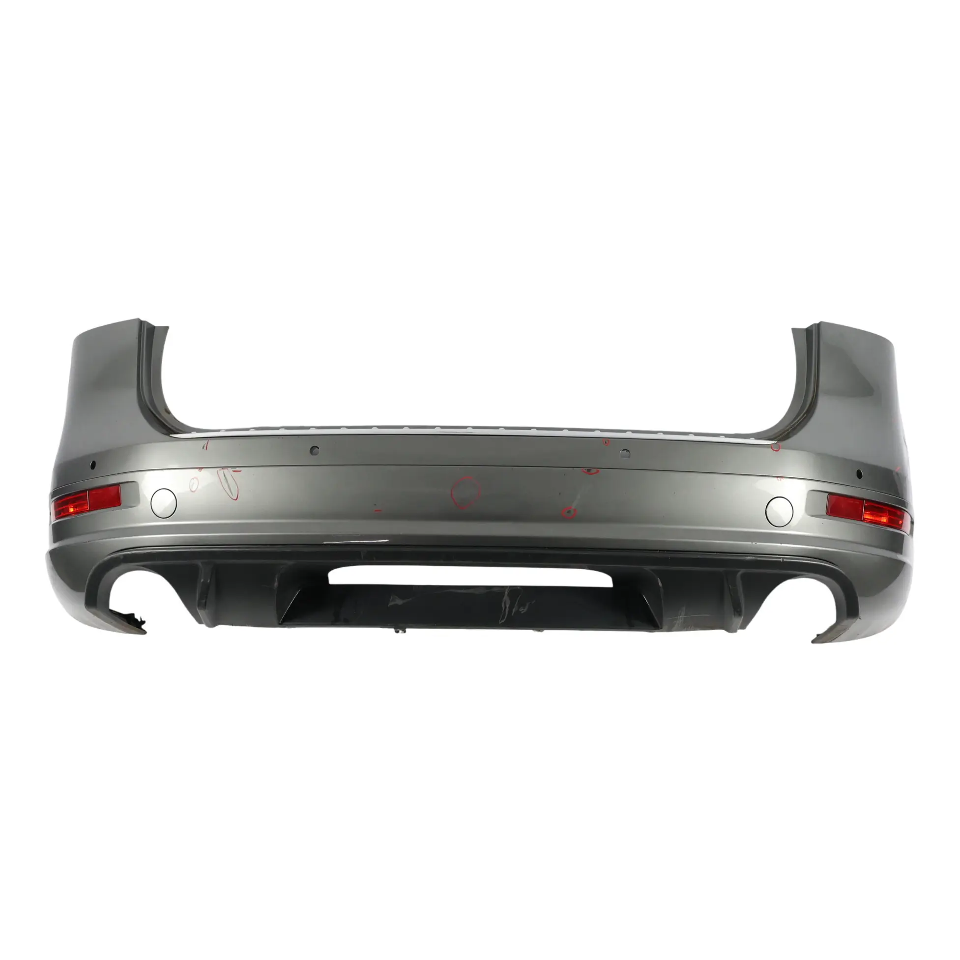 Volkswagen VW Touareg 7P Rear Bumper Trim Cover Panel Graphite Grey - M7W