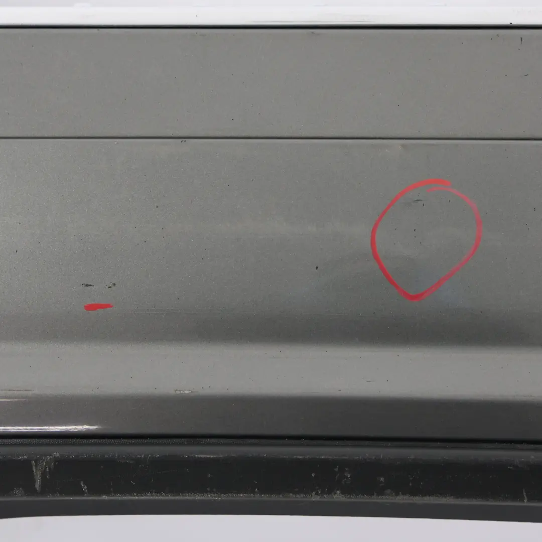 Volkswagen VW Touareg 7P Rear Bumper Trim Cover Panel Graphite Grey - M7W - SKU 7P6807417-GGR - Part number 7P6807417