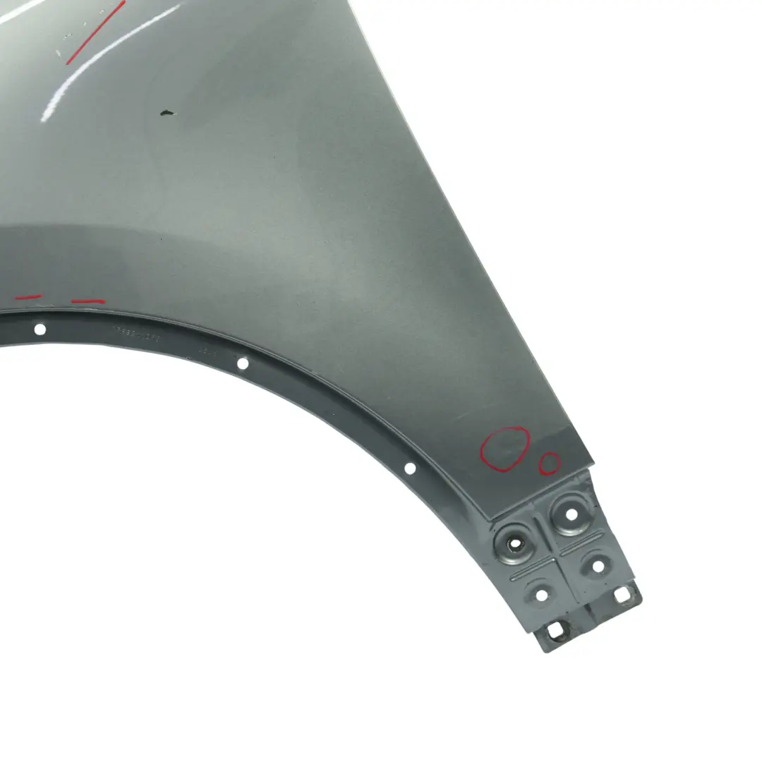 VW Touareg 7P Seitenverkleidung Vorne Links Kotflügel Graphitgrau Metallic - M7W - SKU 7P6821105E-GGR - Teilenummer 7P6821105E