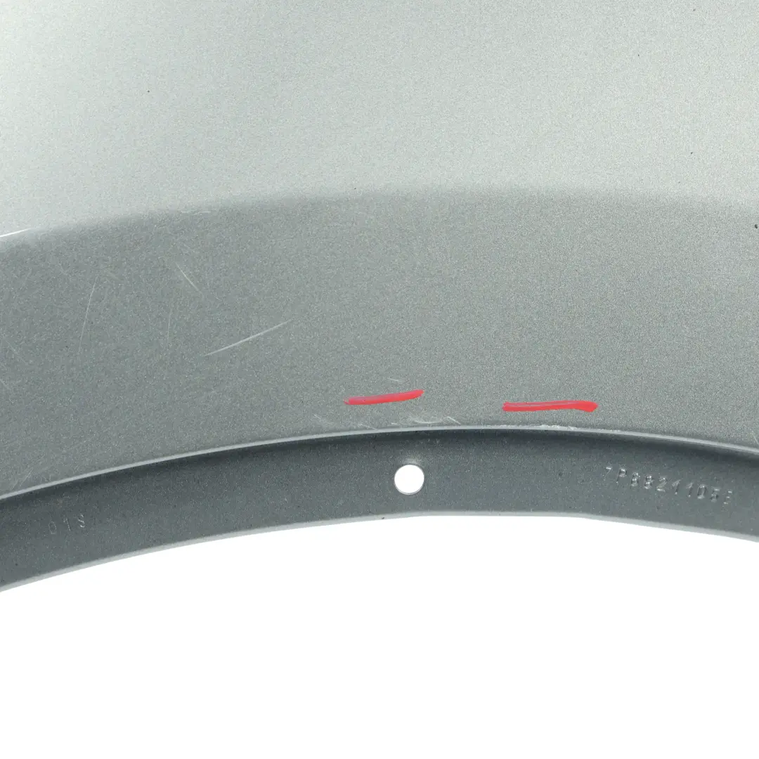 VW Touareg 7P Panel Lateral Delantero Izquierdo Graphite Grey Gris - M7W - SKU 7P6821105E-GGR - Número de pieza 7P6821105E