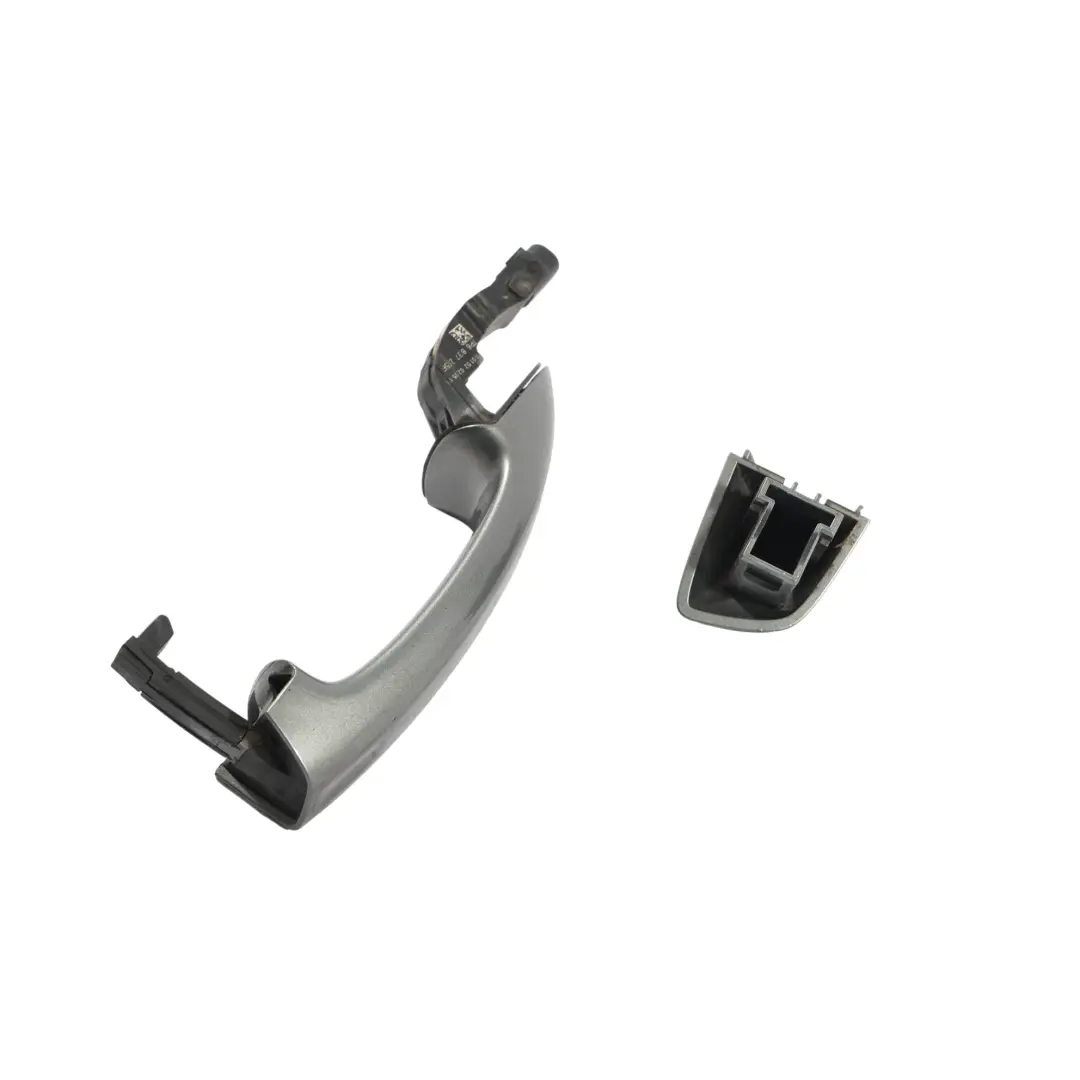 VW Touareg 7P Klamka Drzwi Lewa Przód Tył Keyless Szara Graphite Grey - M7W - SKU 7P6837205F-GGR - Numer Części 7P6837205F