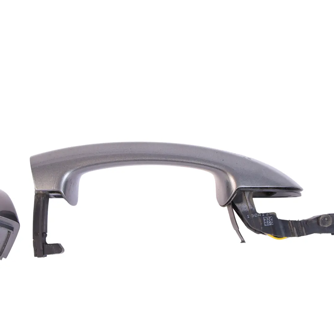 VW Touareg 7P Exterior Door Handle Rear Right O/S Graphite Grey - M7W - SKU 7P6837206F-GGR - Part number 7P6837206F