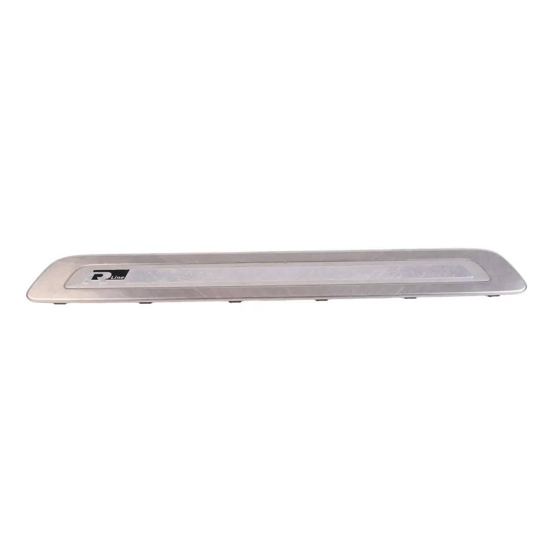 VW Touareg 7P Front Door Sill Entrace Strip Moulding Chrome Left N/S - SKU 7P6853467R - Part number 7P6853467R