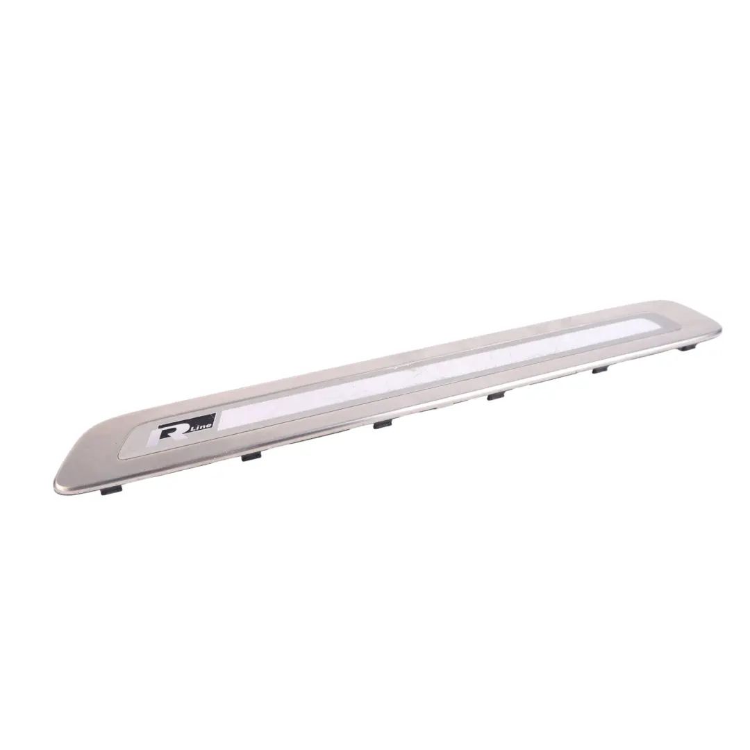 VW Touareg 7P Front Door Sill Entrace Strip Moulding Chrome Left N/S - SKU 7P6853467R - Part number 7P6853467R