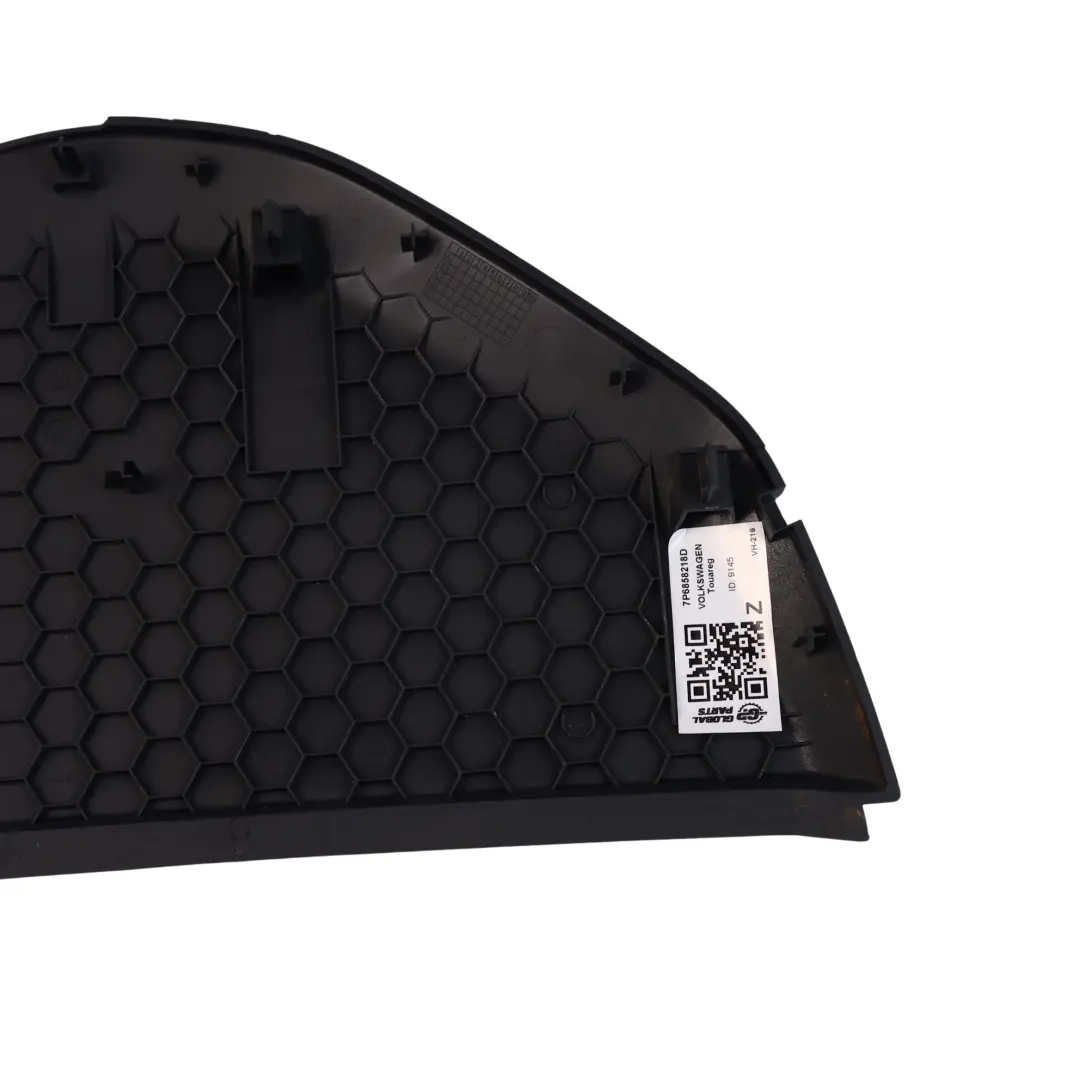 VW Volkswagen Touareg 7P Tappo Copertura Cruscotto Anteriore Destro - SKU 7P6858218D - Numero di parte 7P6858218D