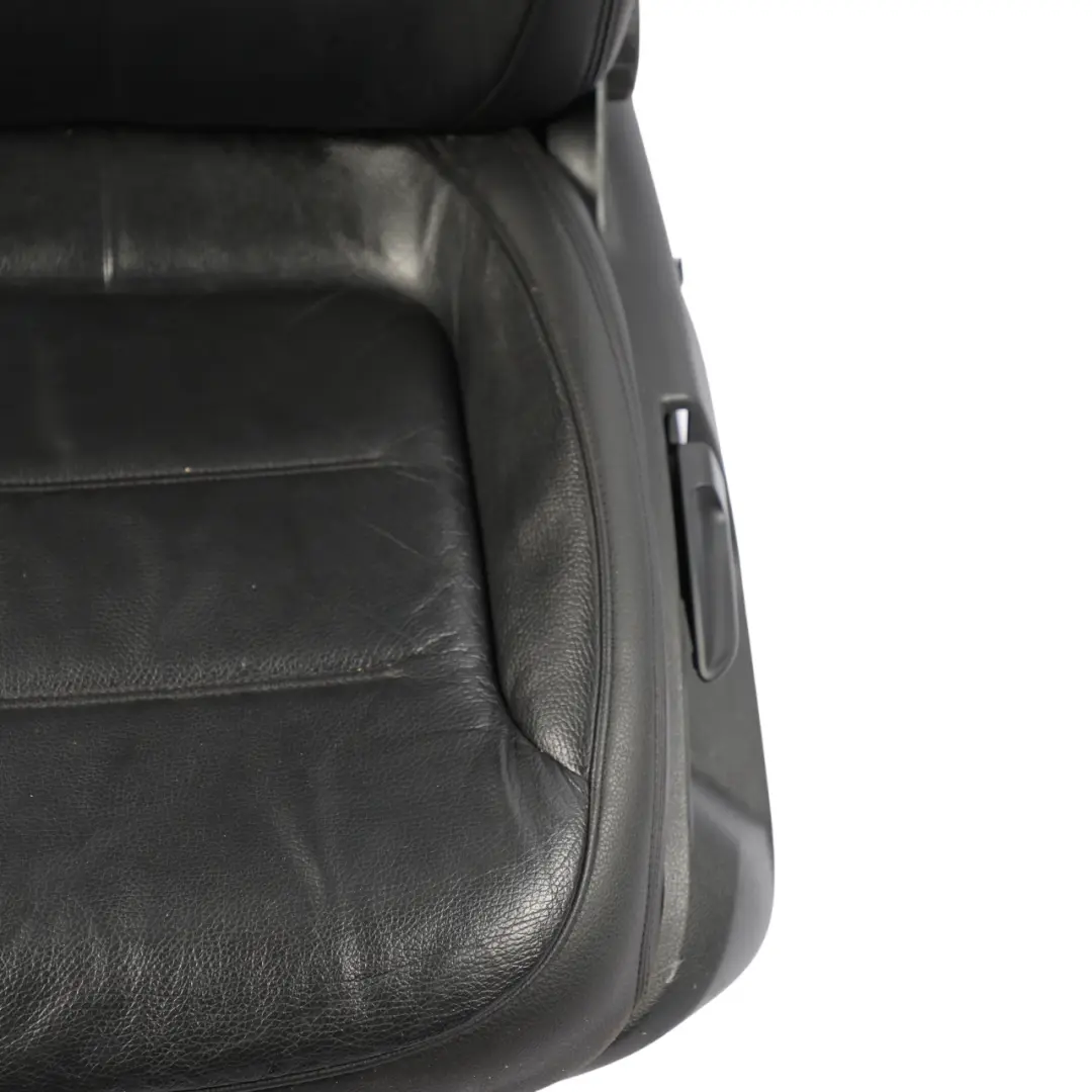 Volkswagen Touareg 7P Front Seat Heated Leather Titan Black Left N/S - SKU 7P6881805ED-1 - Part number 7P6881805ED