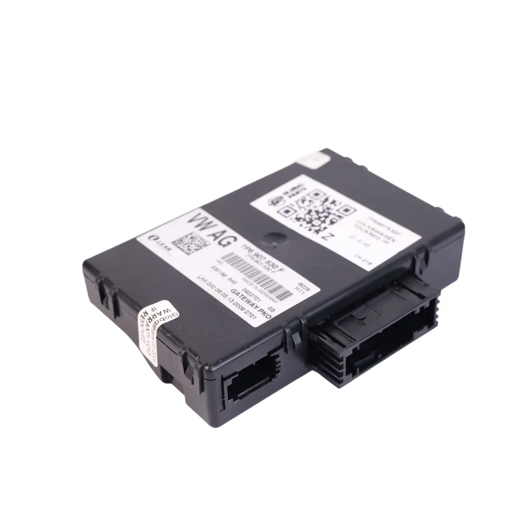 7P MK2 Gateway Control Unit Module ECU to VW Volkswagen Touareg with Part number 7P6907530F VW Volkswagen Touareg 7P MK2 Gateway Control Unit Module ECU - SKU 7P6907530F - Part number 7P6907530F