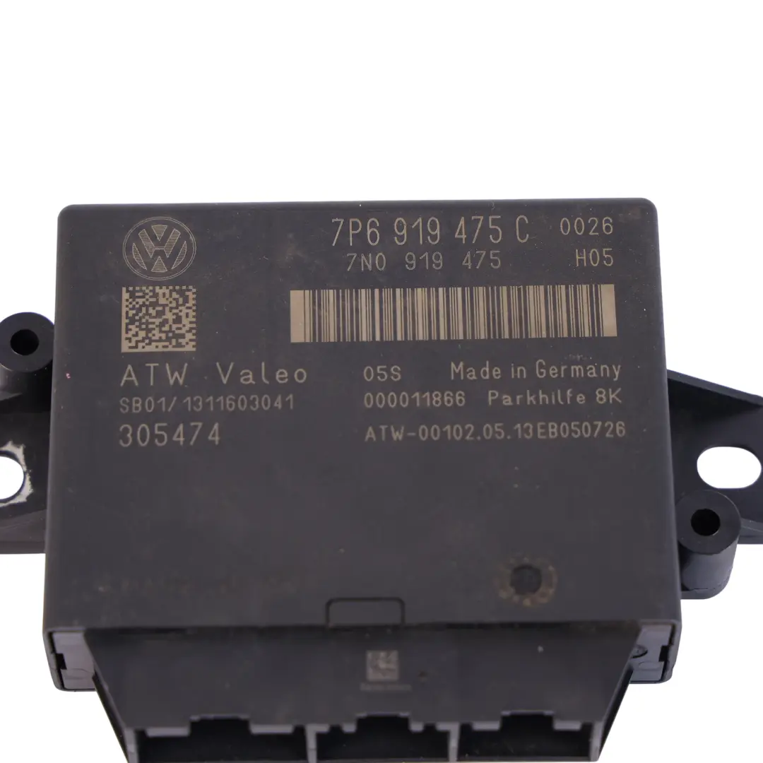 Volkswagen Touareg 7P PDC Modulo Controllo Distanza Parcheggio - SKU 7P6919475C - Numero di parte 7P6919475C