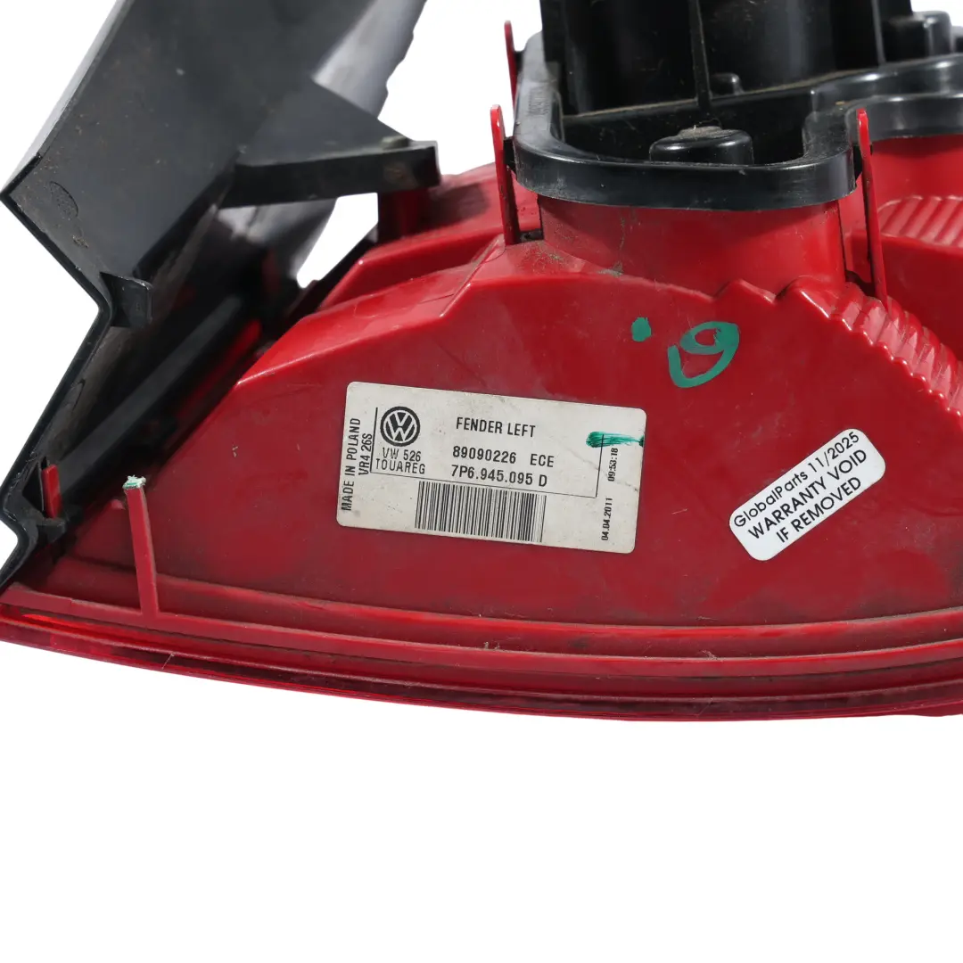 VW Volkswagen Touareg 7P Hinteres Äußeres Rück Licht Lampe Rechts - SKU 7P6945096D - Teilenummer 7P6945096D