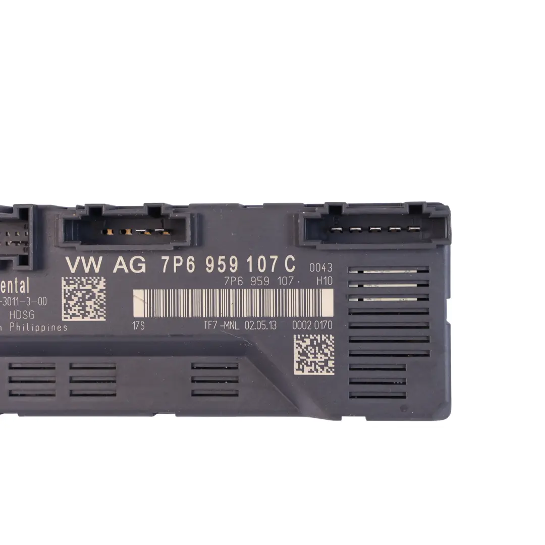 7P Module Commande Hayon Arrière pour VW Volkswagen Touareg à propos du numéro de pièce 7P6959107C VW Volkswagen Touareg 7P Module Commande Hayon Arrière - SKU 7P6959107C-1 - Numéro de pièce 7P6959107C