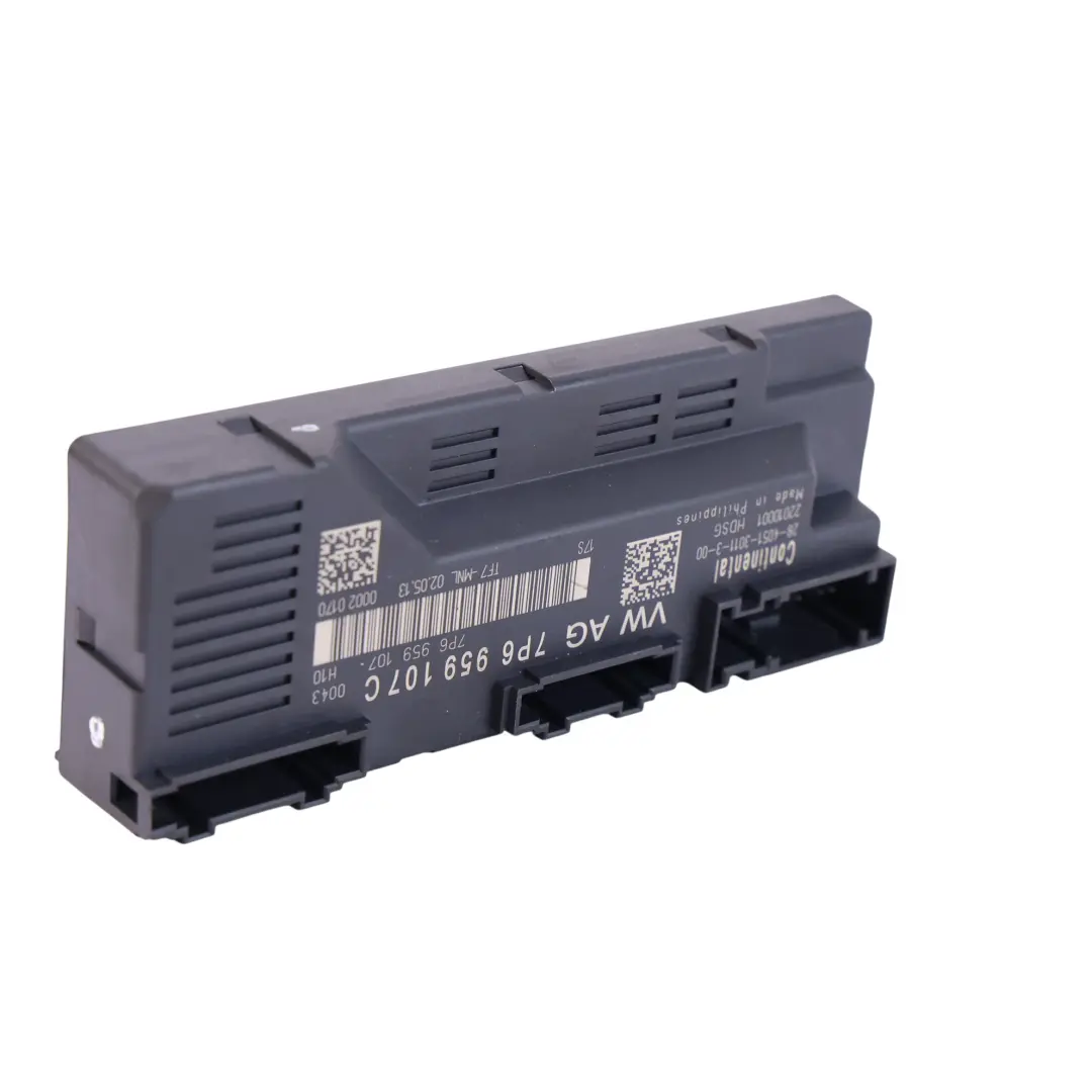VW Volkswagen Touareg 7P Module Commande Hayon Arrière - SKU 7P6959107C-1 - Numéro de pièce 7P6959107C