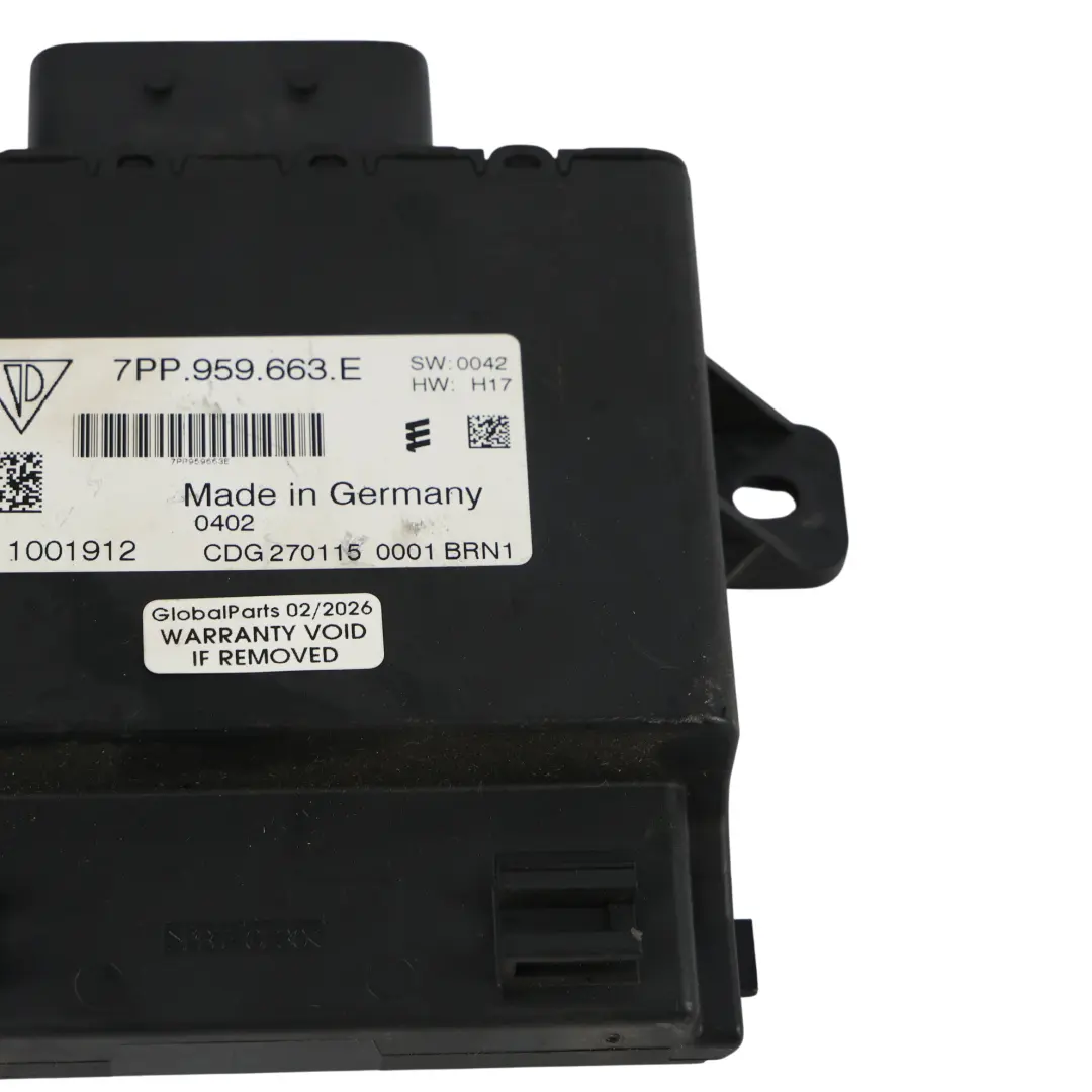 7P Moduł Stabilizator Napięcia do Porsche Cayenne 92A VW Touareg o numerze 7PP959663E Porsche Cayenne 92A VW Touareg 7P Moduł Stabilizator Napięcia - SKU 7PP959663E - Numer Części 7PP959663E