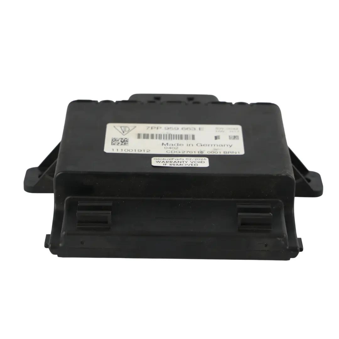 Porsche Cayenne 92A VW Touareg 7P Modulo Controllo Stabilizzatore - SKU 7PP959663E - Numero di parte 7PP959663E