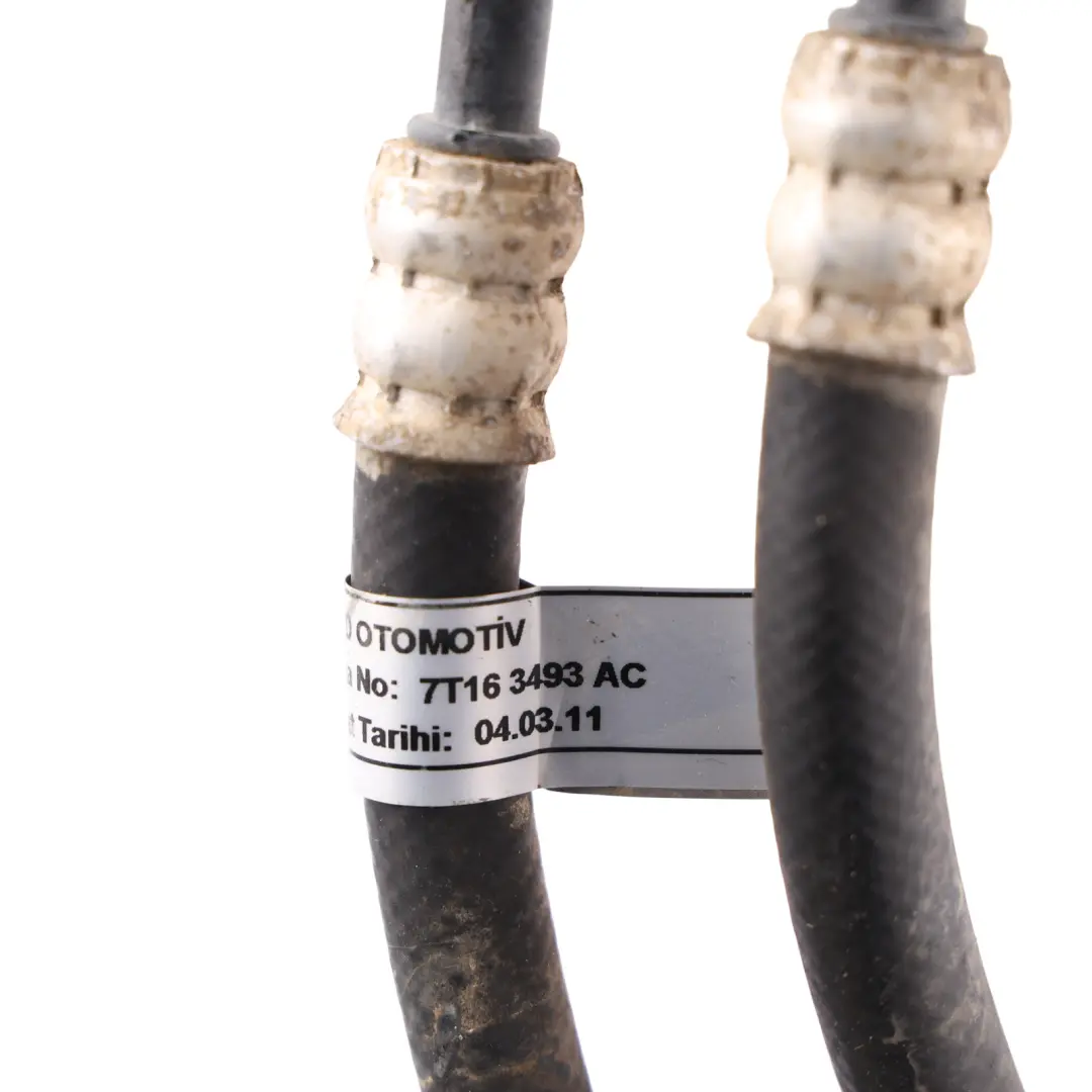 Ford Transit CO Power Steering Return Hose Pipe Tube Line 1.8 TCD 7T163493AC - SKU 7T16-3493-AC - Part number 7T16-3493-AC