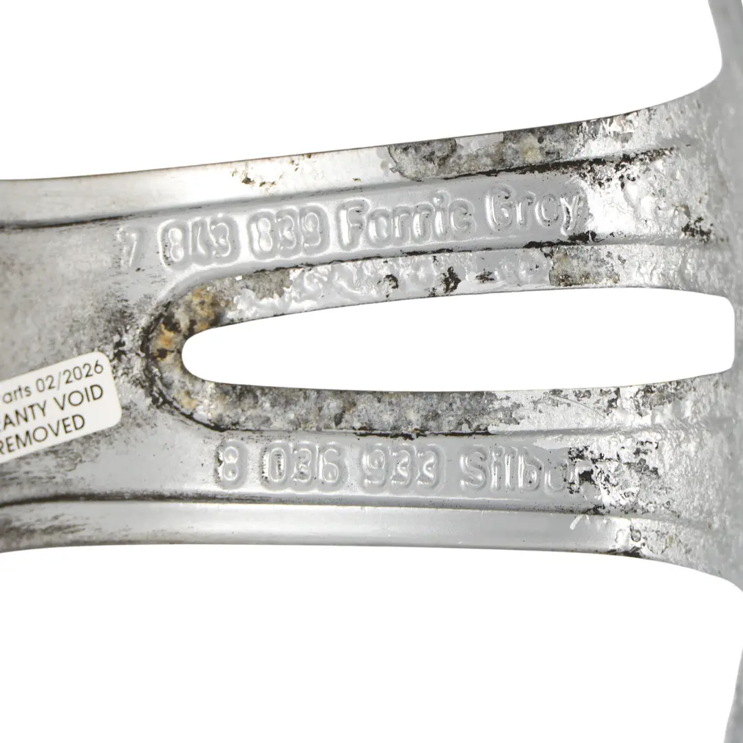 Llanta de Aleacion Delantera 18" 8J M Spider Spoke 193 para BMW E90 E91 E92 E93 con número de pieza 8036933 BMW E90 E91 E92 E93 Llanta de Aleacion Delantera 18" 8J M Spider Spoke 193 - SKU 8036933-2 - Número de pieza 8036933