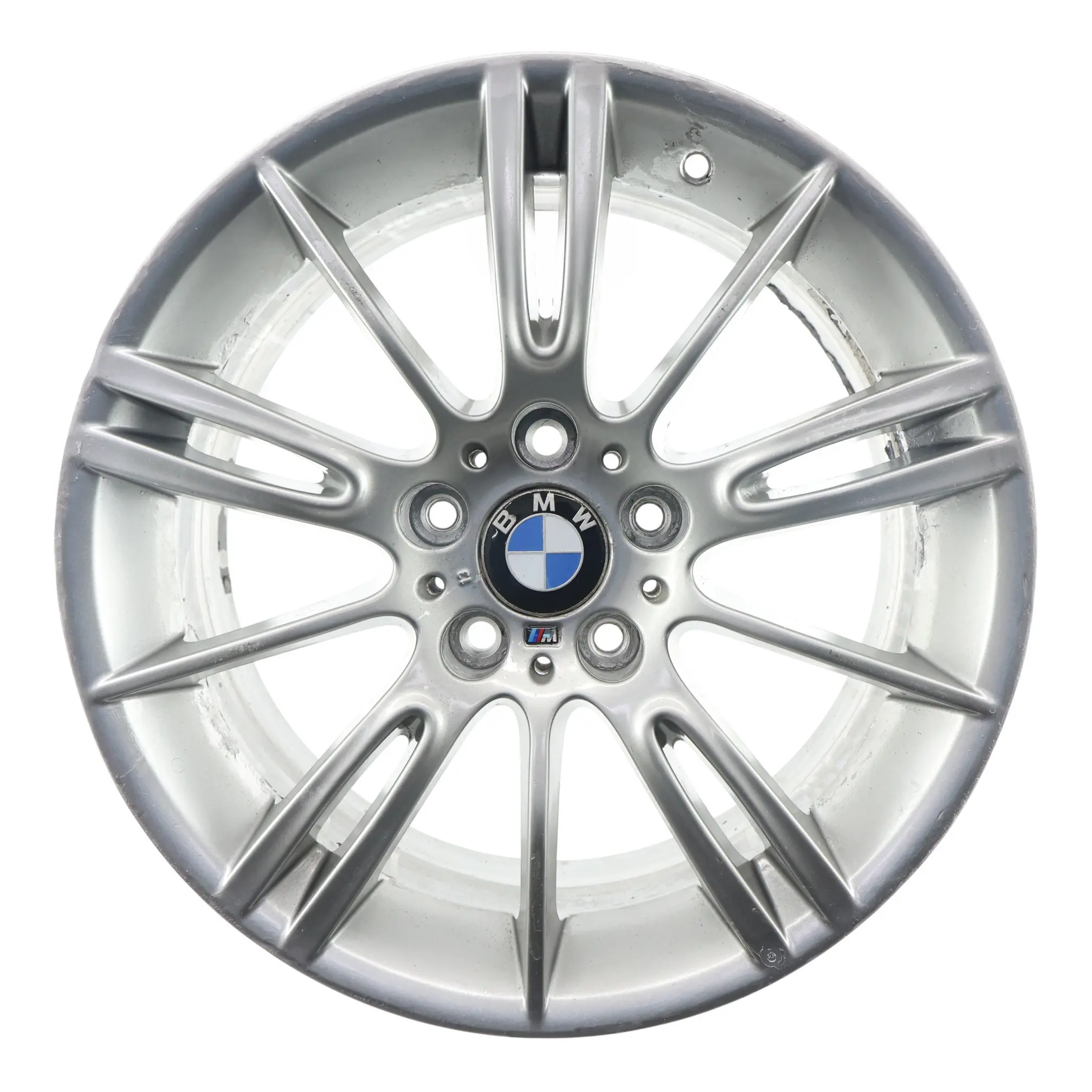 BMW E90 E91 E92 E93 Silver Front Alloy Wheel Rim 18" 8J ET:34 M Spider Spoke 193