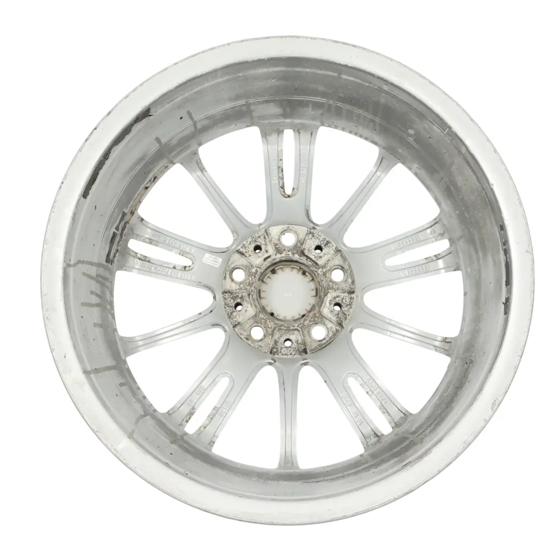 Front Alloy Wheel Rim 18" 8J ET:34 M Spider Spoke 193 to BMW E90 E91 E92 E93 Silver with Part number 8036933 BMW E90 E91 E92 E93 Silver Front Alloy Wheel Rim 18" 8J ET:34 M Spider Spoke 193 - SKU 8036933-4 - Part number 8036933