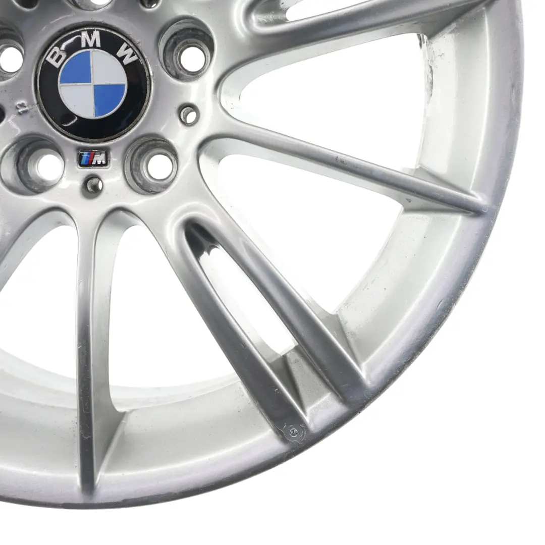 Front Alloy Wheel Rim 18" 8J ET:34 M Spider Spoke 193 to BMW E90 E91 E92 E93 Silver with Part number 8036933 BMW E90 E91 E92 E93 Silver Front Alloy Wheel Rim 18" 8J ET:34 M Spider Spoke 193 - SKU 8036933-4 - Part number 8036933