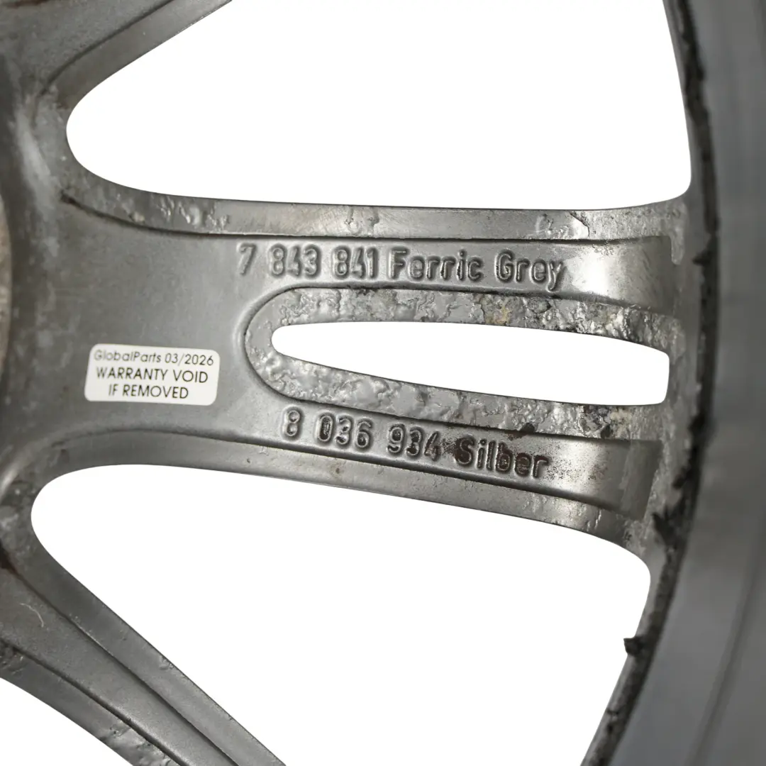 Posteriore Cerchioni Alufelge 18 " Raggi a Stella 193 8,5J per BMW E90 E91 E92 con numero di parte 8036934 BMW E90 E91 E92 Posteriore Cerchioni Alufelge 18 " Raggi a Stella 193 8,5J - SKU 8036934-2 - Numero di parte 8036934