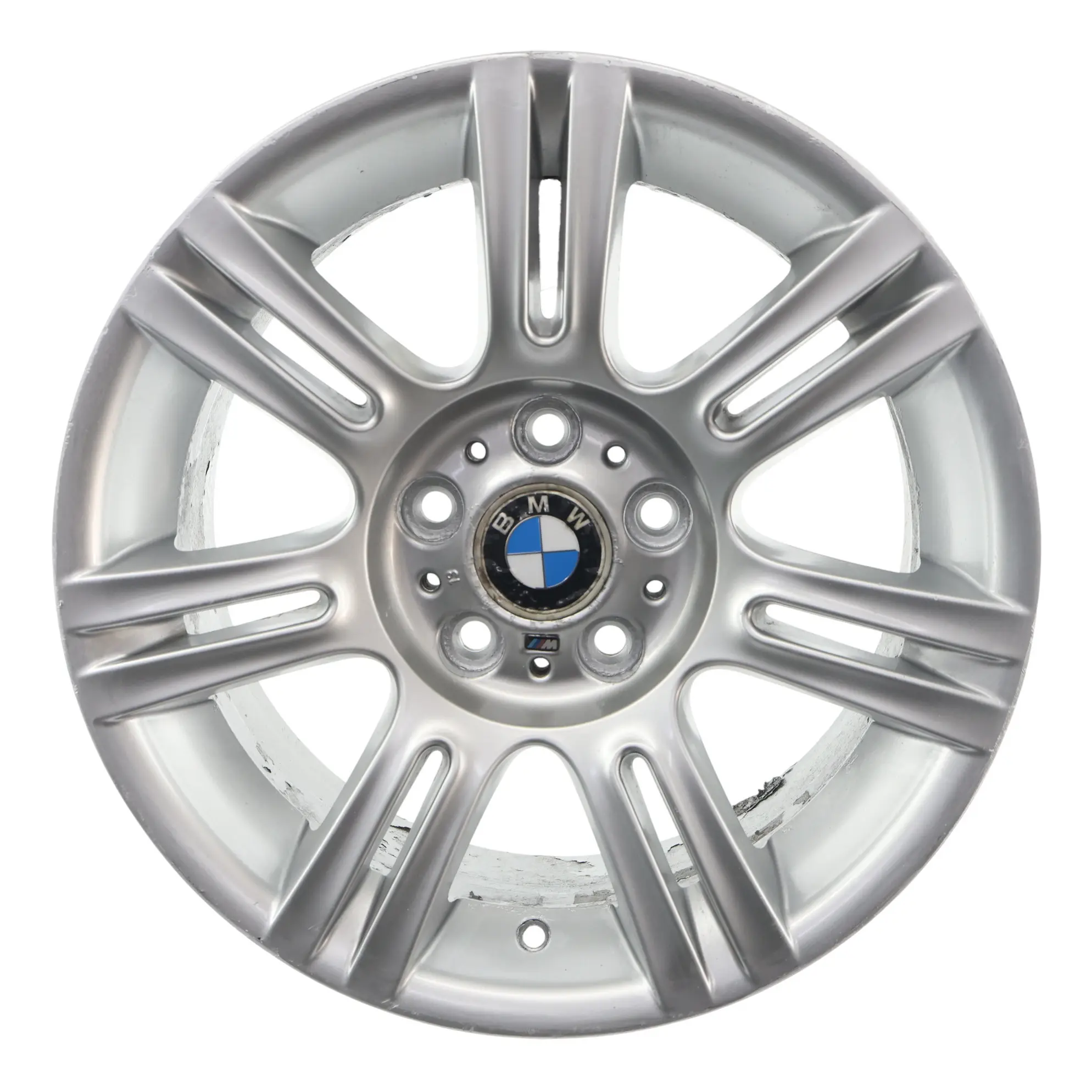 BMW 3 Series E90 E91 E92 Silver Wheel Alloy Rim M Double Spoke 194 17" ET:34 8J