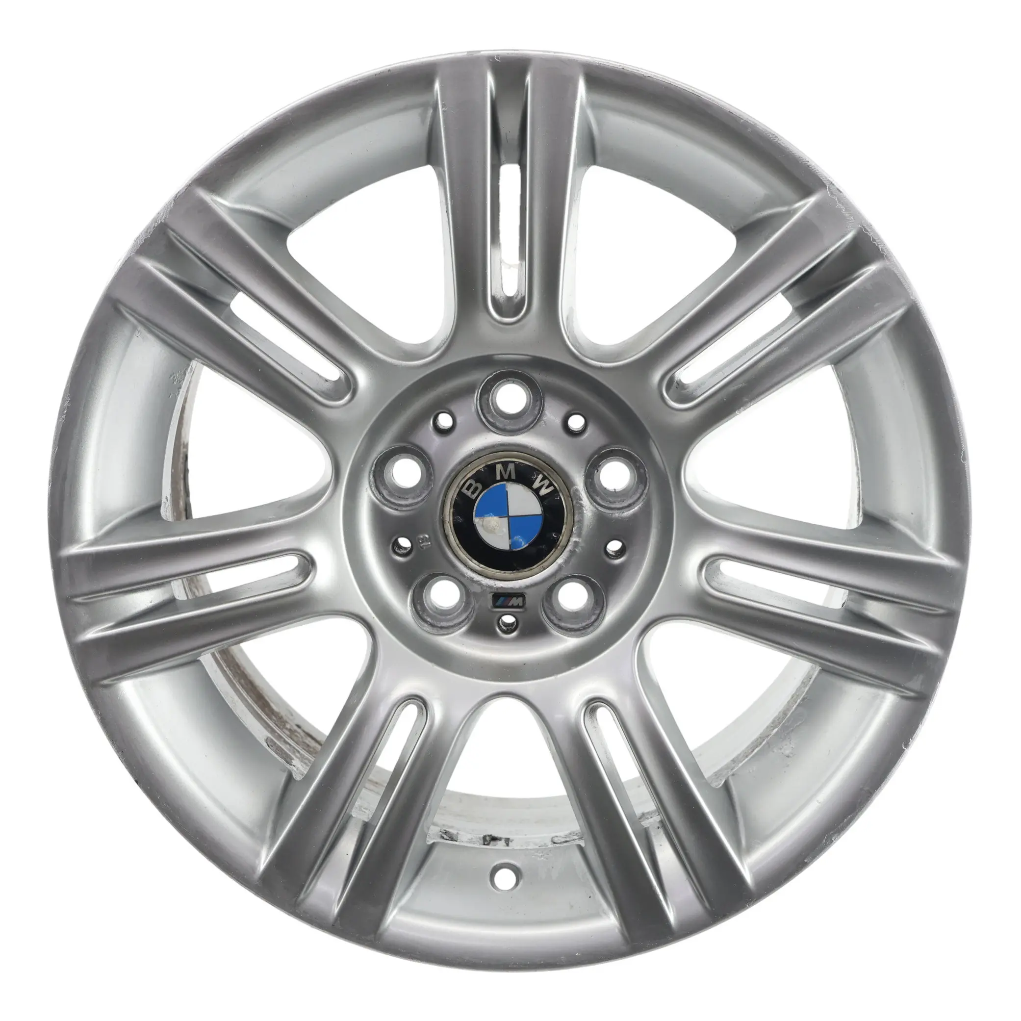 BMW E90 Silver Rear Wheel Alloy Rim M Double Spoke 194 17" 8,5J ET:37