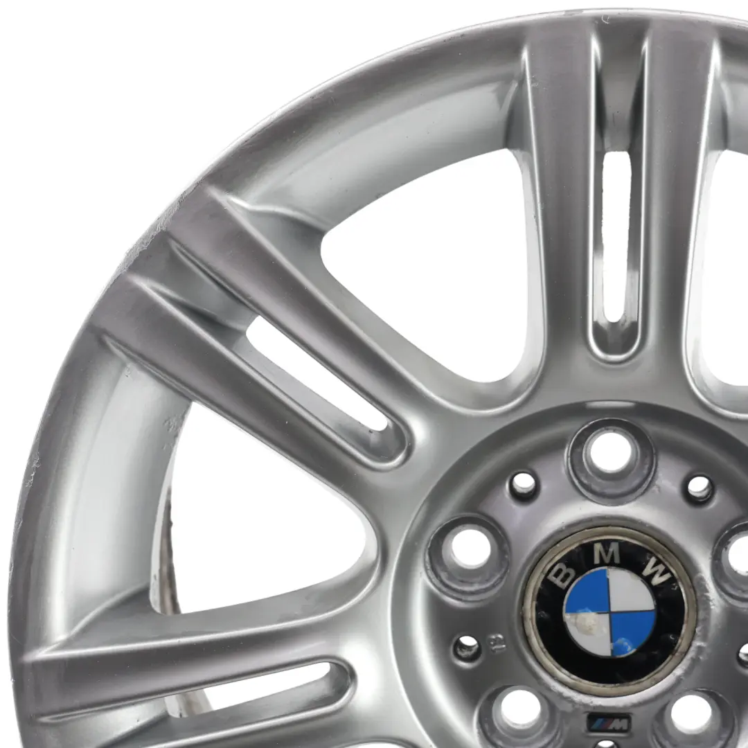 Alloy Rim M Double Spoke 194 17" 8,5J ET:37 to BMW E90 Silver Rear Wheel with Part number 8036936 BMW E90 Silver Rear Wheel Alloy Rim M Double Spoke 194 17" 8,5J ET:37 - SKU 8036936-4 - Part number 8036936