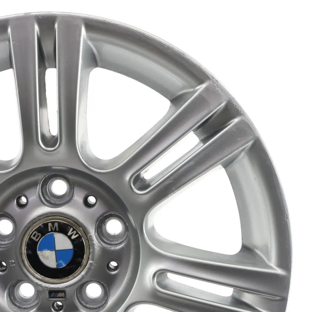 BMW E90 Silver Rear Wheel Alloy Rim M Double Spoke 194 17" 8,5J ET:37 - SKU 8036936-4 - Part number 8036936