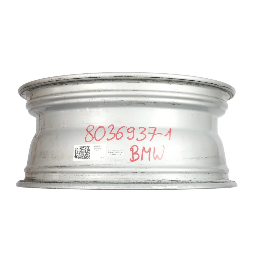 BMW 1 er E81 E82 E87 E88 Scheibenrad Leichtmetall 17" M Doppelspeiche 207 7J - SKU 8036937-1 - Teilenummer 8036937