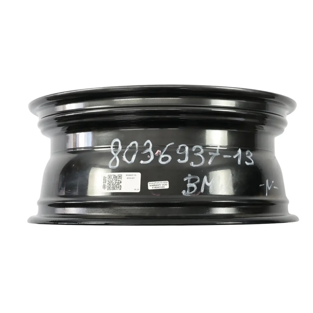 Eisengrau Alu Felge 17" 7J ET:47 M Doppelte Speiche 207 für BMW E81 E82 E87 E88 mit Teilenummer 8036937 BMW E81 E82 E87 E88 Eisengrau Alu Felge 17" 7J ET:47 M Doppelte Speiche 207 - SKU 8036937-13 - Teilenummer 8036937