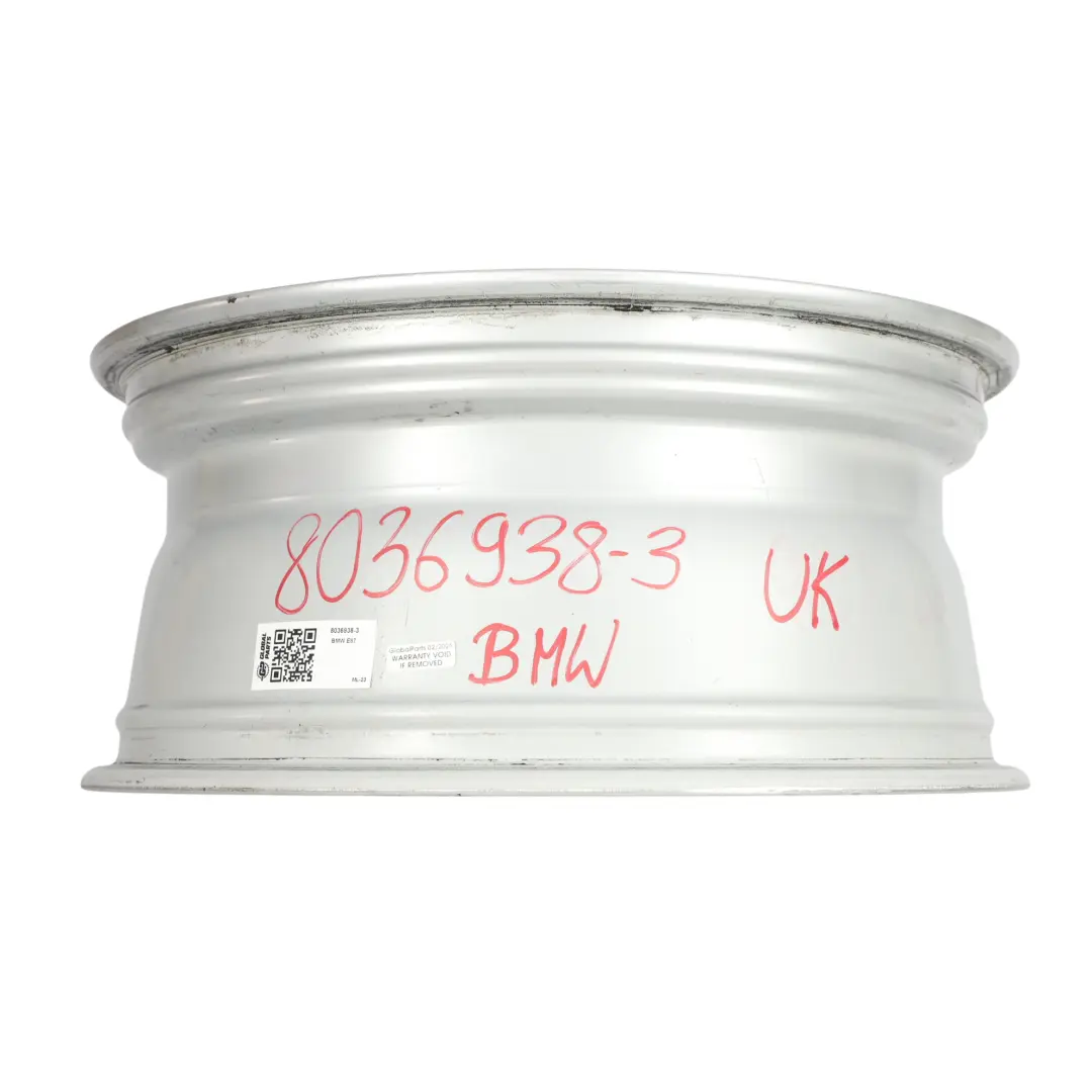 BMW E81 E82 E87 E88 Rear Wheel Alloy Rim 17" 7,5J ET:47 M Double Spoke 207 - SKU 8036938-3 - Part number 8036938
