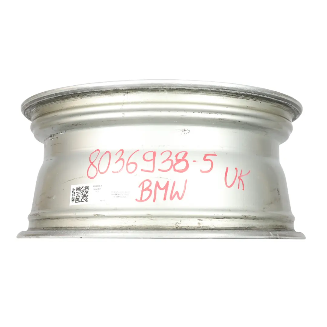 BMW E81 E82 E87 Arriere Aluminium Jante Alliage M Rayons Doubles 207 17" 7,5J - SKU 8036938-5 - Numéro de pièce 8036938