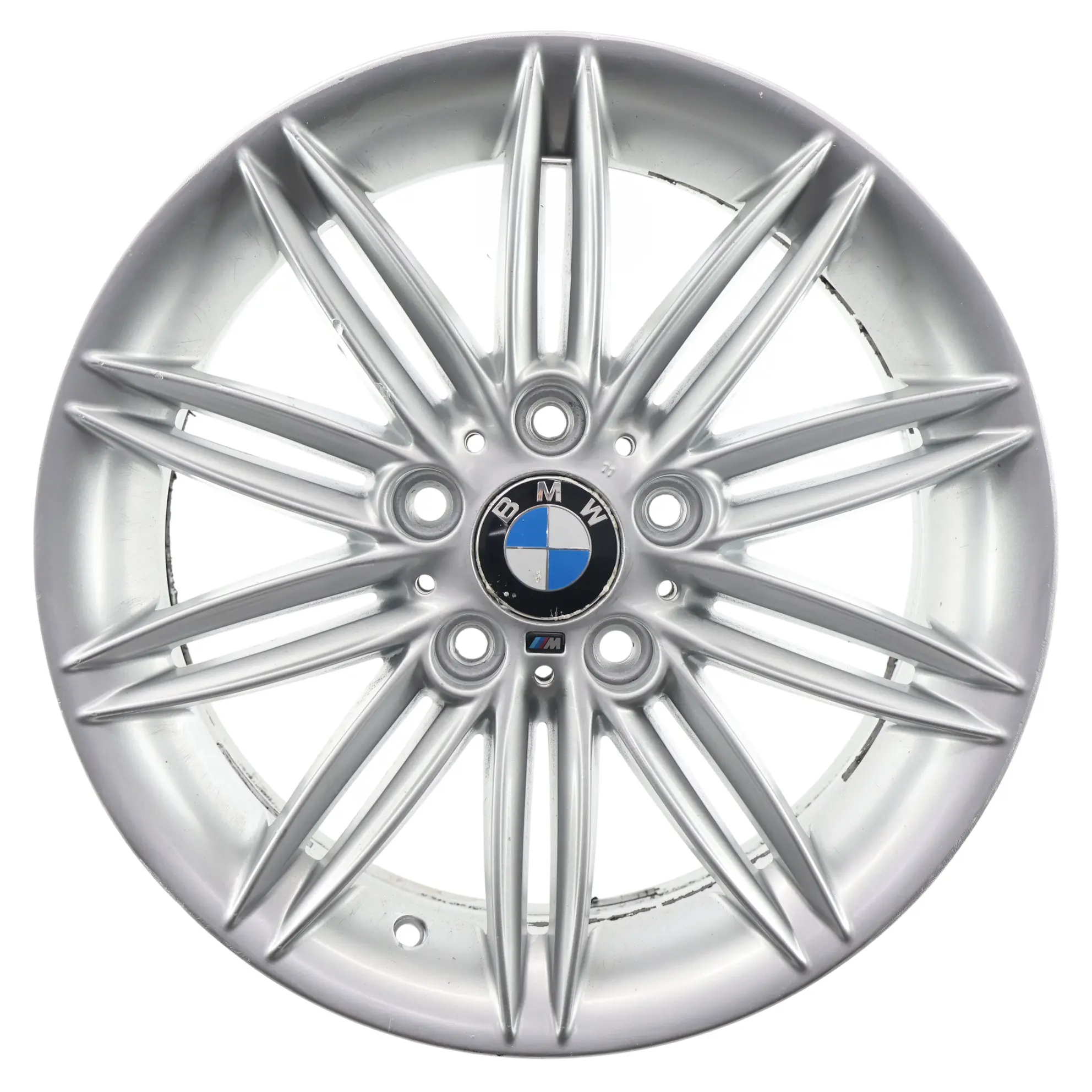 BMW E81 E82 E87 Arriere Aluminium Jante Alliage M Rayons Doubles 207 17" 7,5J