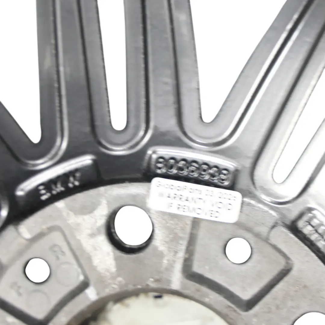 BMW E81 E82 E87 E88 Silver Rear Wheel Alloy Rim 17" 7,5J ET:47 M Styling 207 - SKU 8036938-7 - Part number 8036938