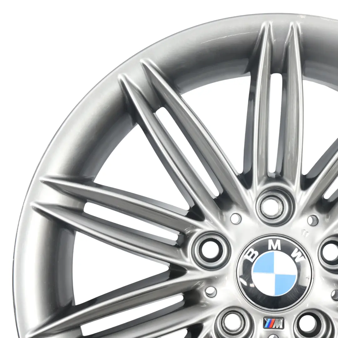 Ferric Grey Rear Wheel Alloy Rim 17" 7,5J ET:47 M Styling 207 to BMW E81 E82 E87 with Part number 8036938 BMW E81 E82 E87 Ferric Grey Rear Wheel Alloy Rim 17" 7,5J ET:47 M Styling 207 - SKU 8036938-7 - Part number 8036938