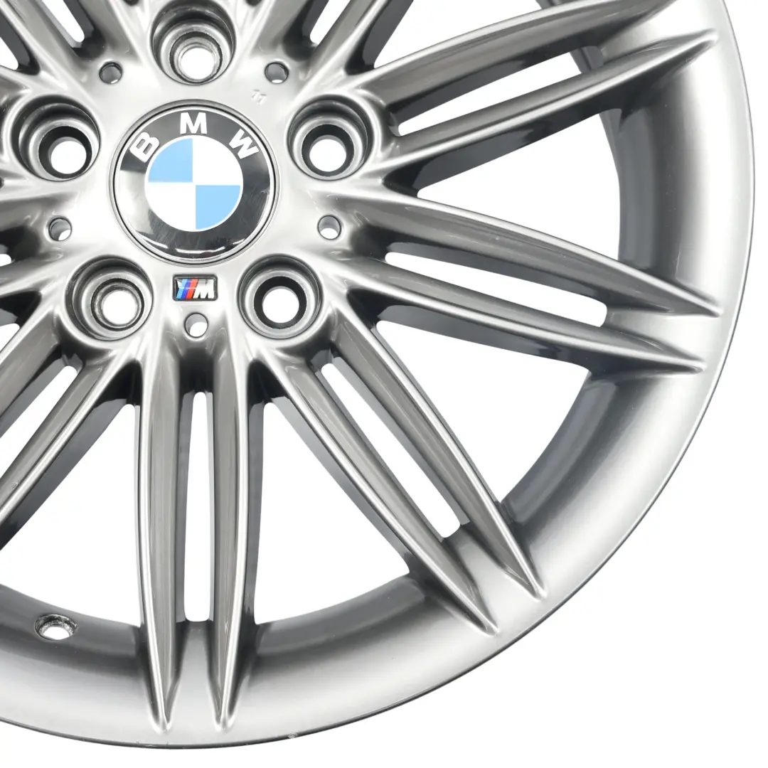 BMW E81 E82 E87 E88 Silver Rear Wheel Alloy Rim 17" 7,5J ET:47 M Styling 207 - SKU 8036938-7 - Part number 8036938